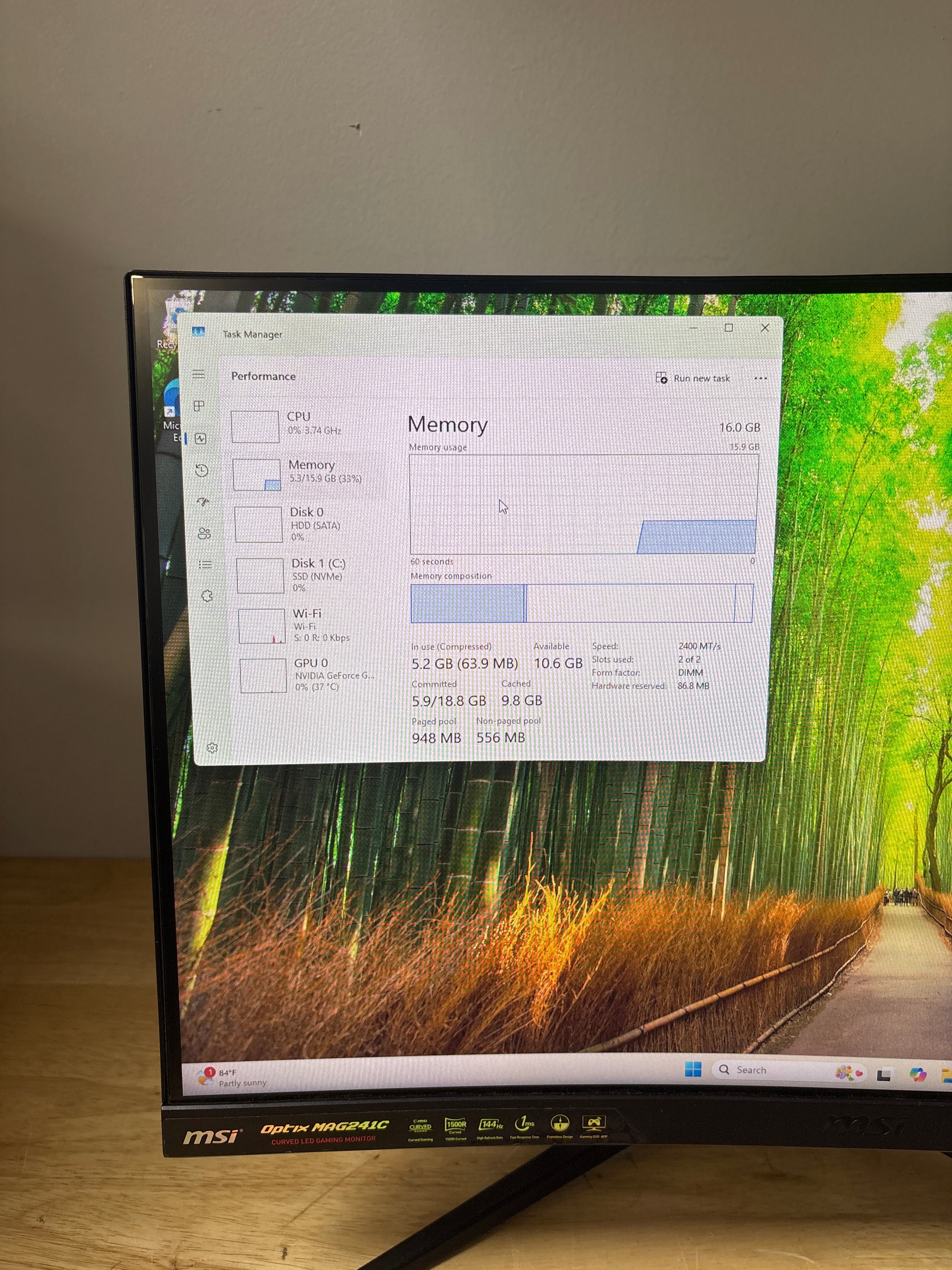 HP OMEN 30L Ryzen 5 3600 16GB RAM 256GB SSD 1TB HDD GTX 1660 SUPER - Used