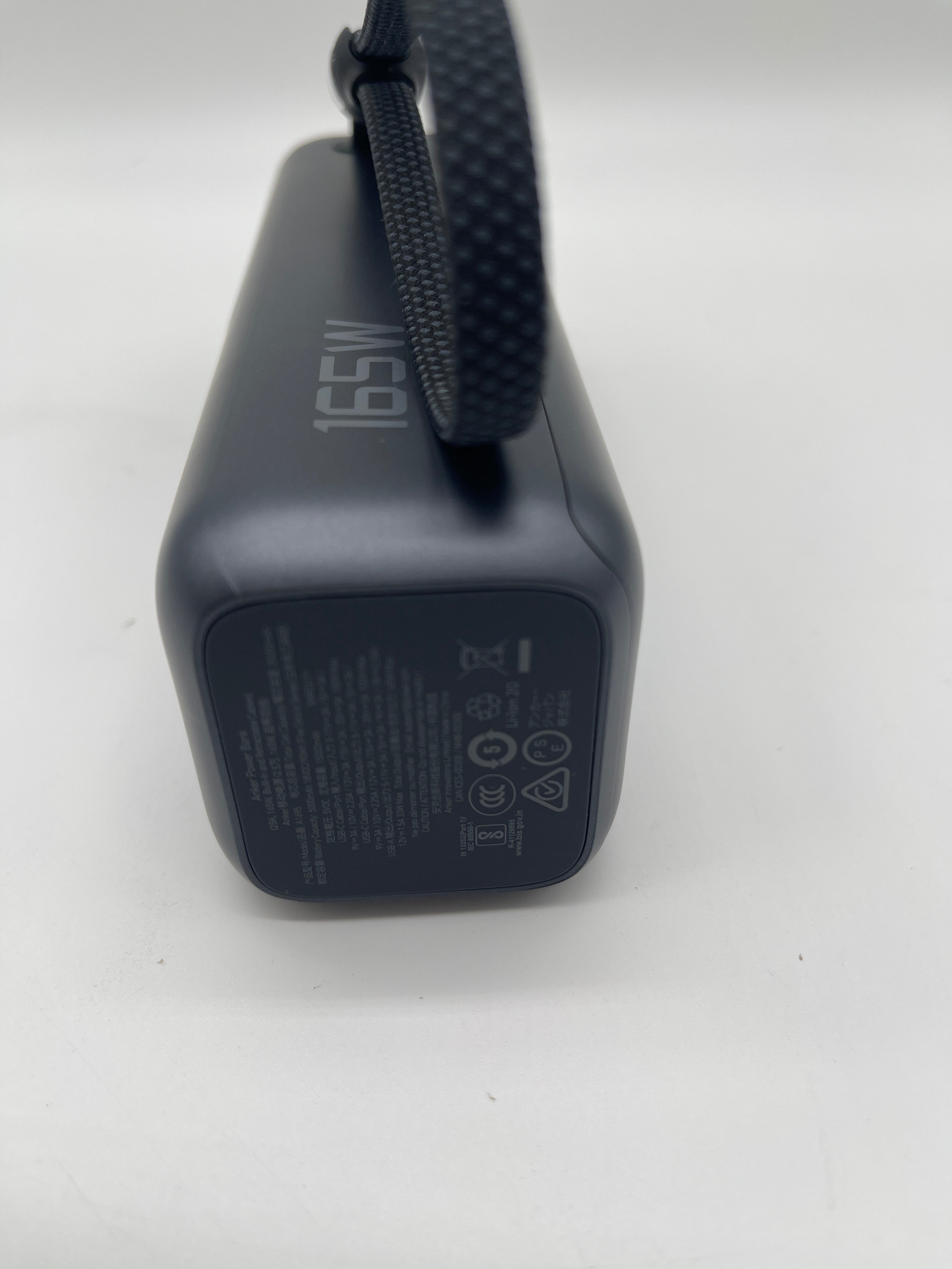 Anker A1695 25000mAh Power Bank Triple 100W USB-C Ports Silver Used