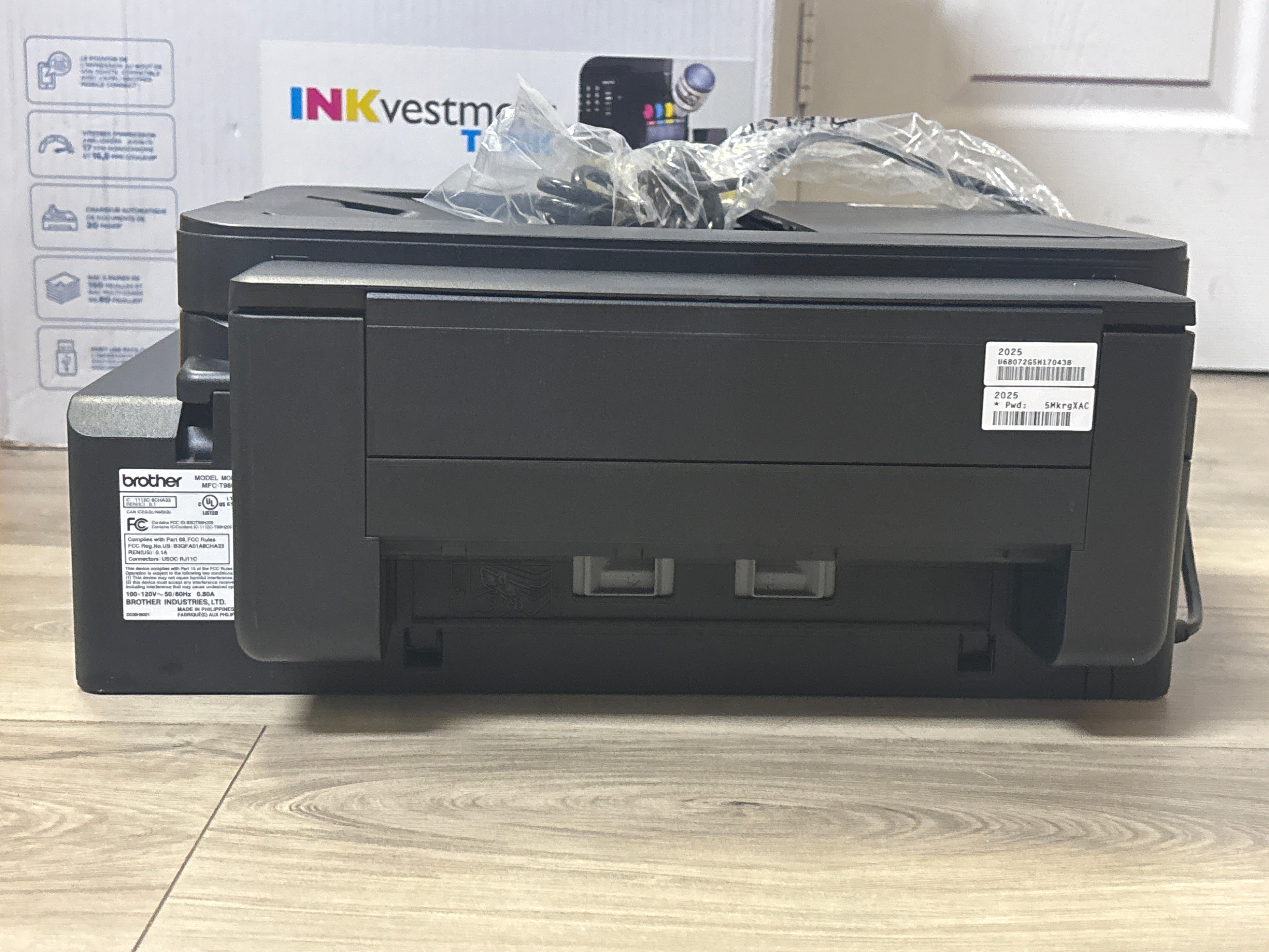 Brother MFC-T980DW INKvestment Color Inkjet All-in-One Wi-Fi Printer - Used