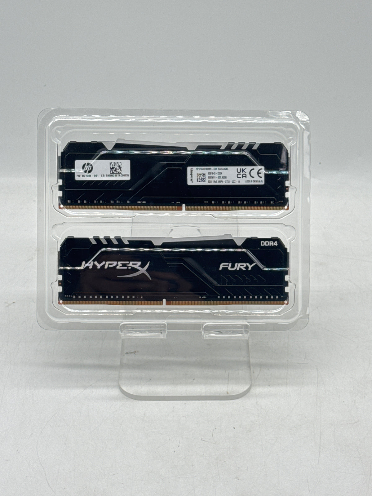 Kingston HyperX Fury 16GB 2x8GB DDR4 3733MHz RAM HP37D4U1S8MR-8XR - Used