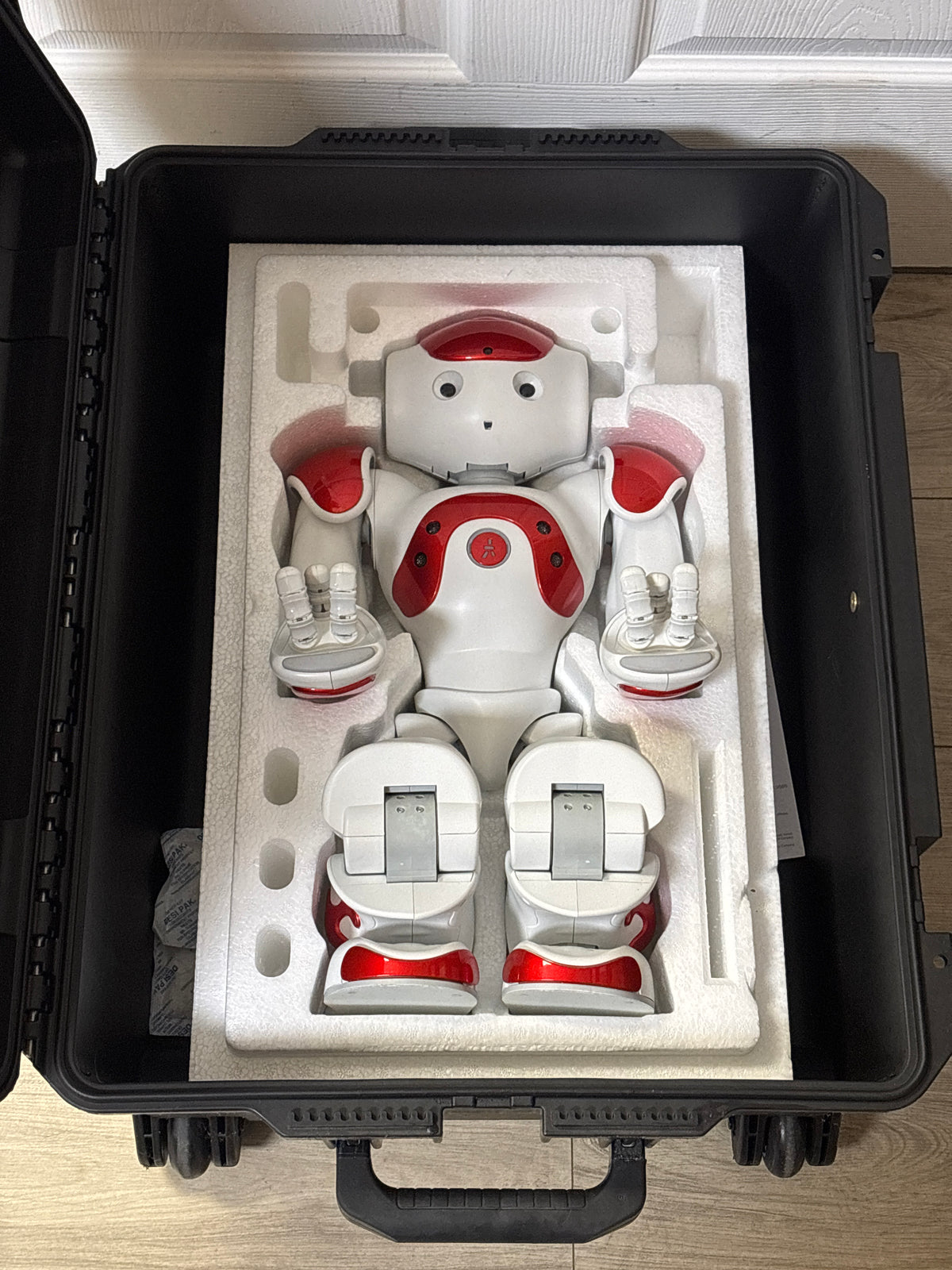 Aldebaran NAO V5 Red Humanoid Robot - Used
