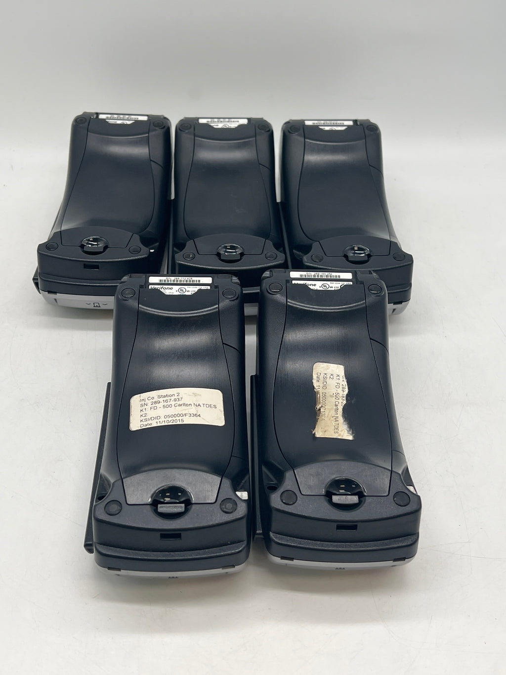 Lot of 5 Verifone VX520 - For Parts (Read Desc)