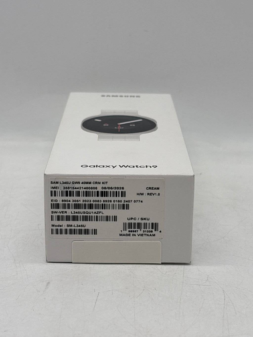 Samsung Galaxy Watch 9 SM-L345U 40mm Cream Wifi + Cellular - Used