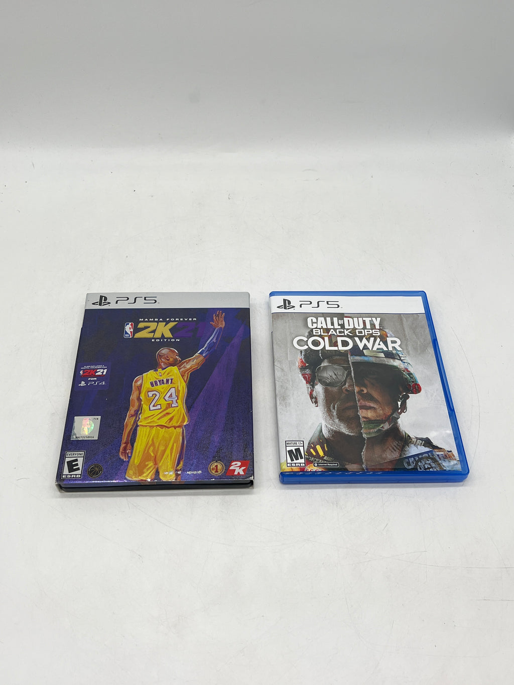 Lot of 2 PS5 Games – NBA 2K21 Mamba Forever Edition & Call of Duty Black Ops Cold War