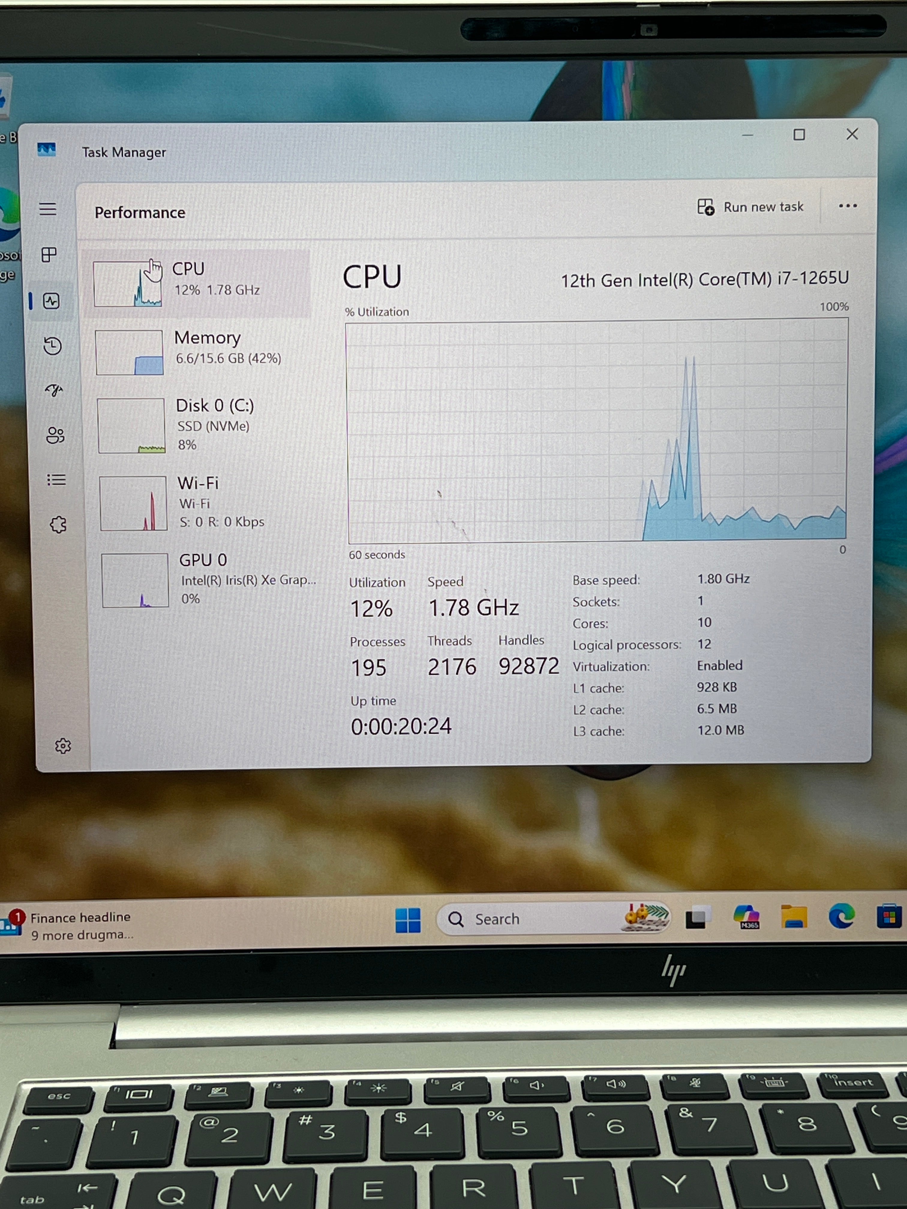 HP EliteBook 840 G9 i7 12th Gen 16GB RAM 512GB SSD