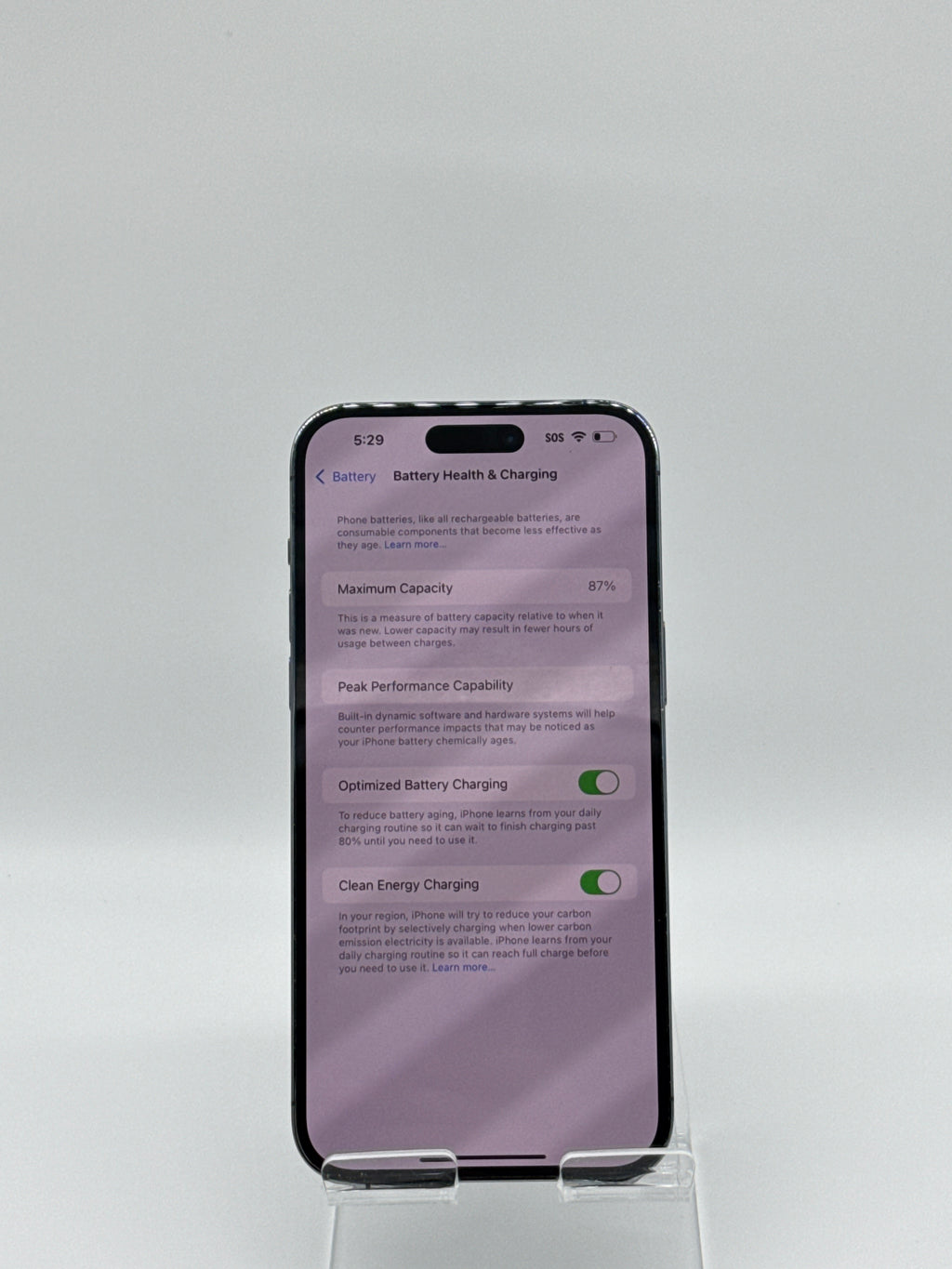 Apple iPhone 14 Pro Max 1 TB Storage A2651 Purple Unlocked