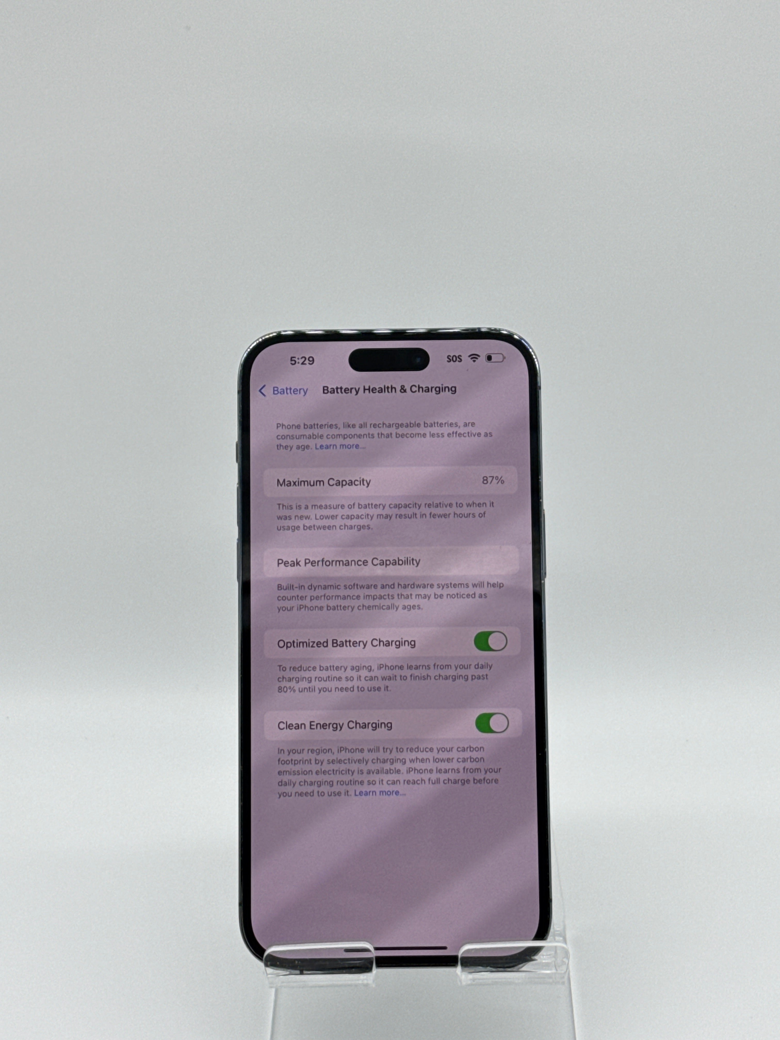 Apple iPhone 14 Pro Max 1 TB Storage A2651 Purple Unlocked