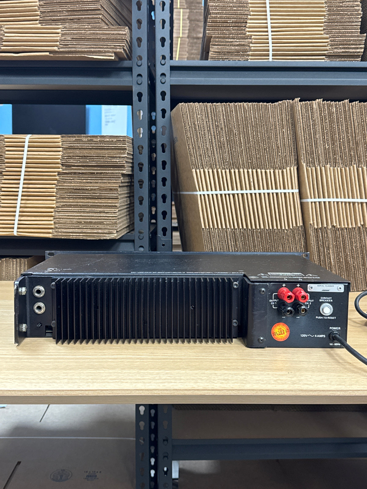 Bose 1602 Professional Power Amplifier Stereo 2-Channel Black - Used