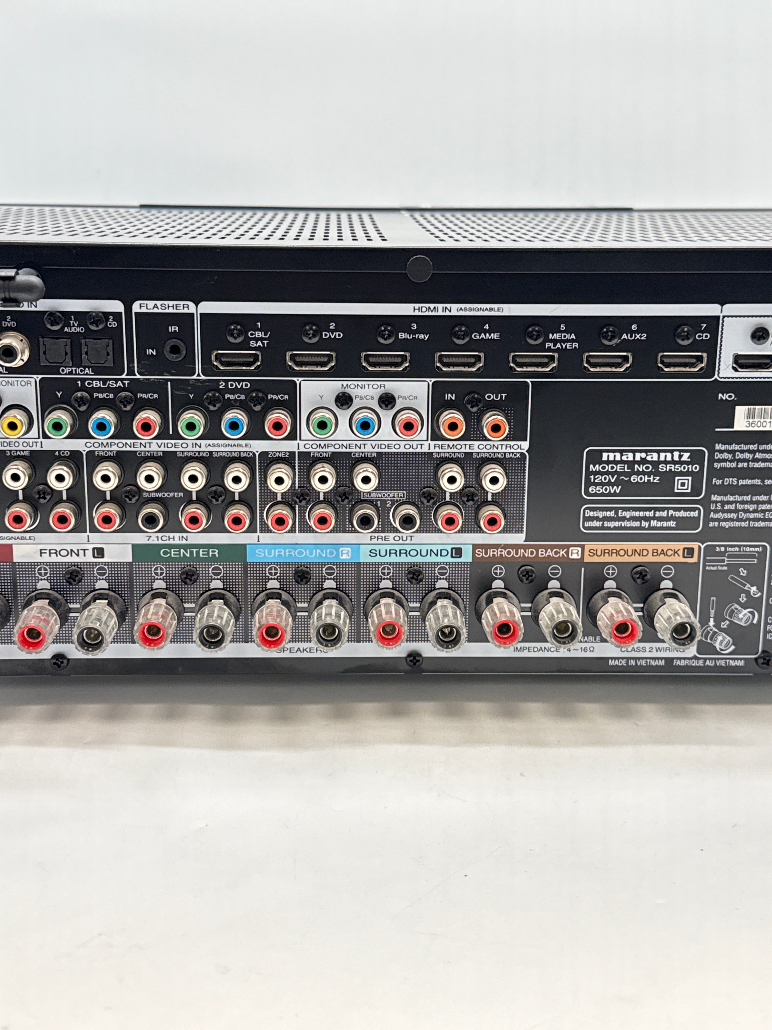 Marantz SR5010 Network AV Surround Receiver 7.2 Channel - Used Tested