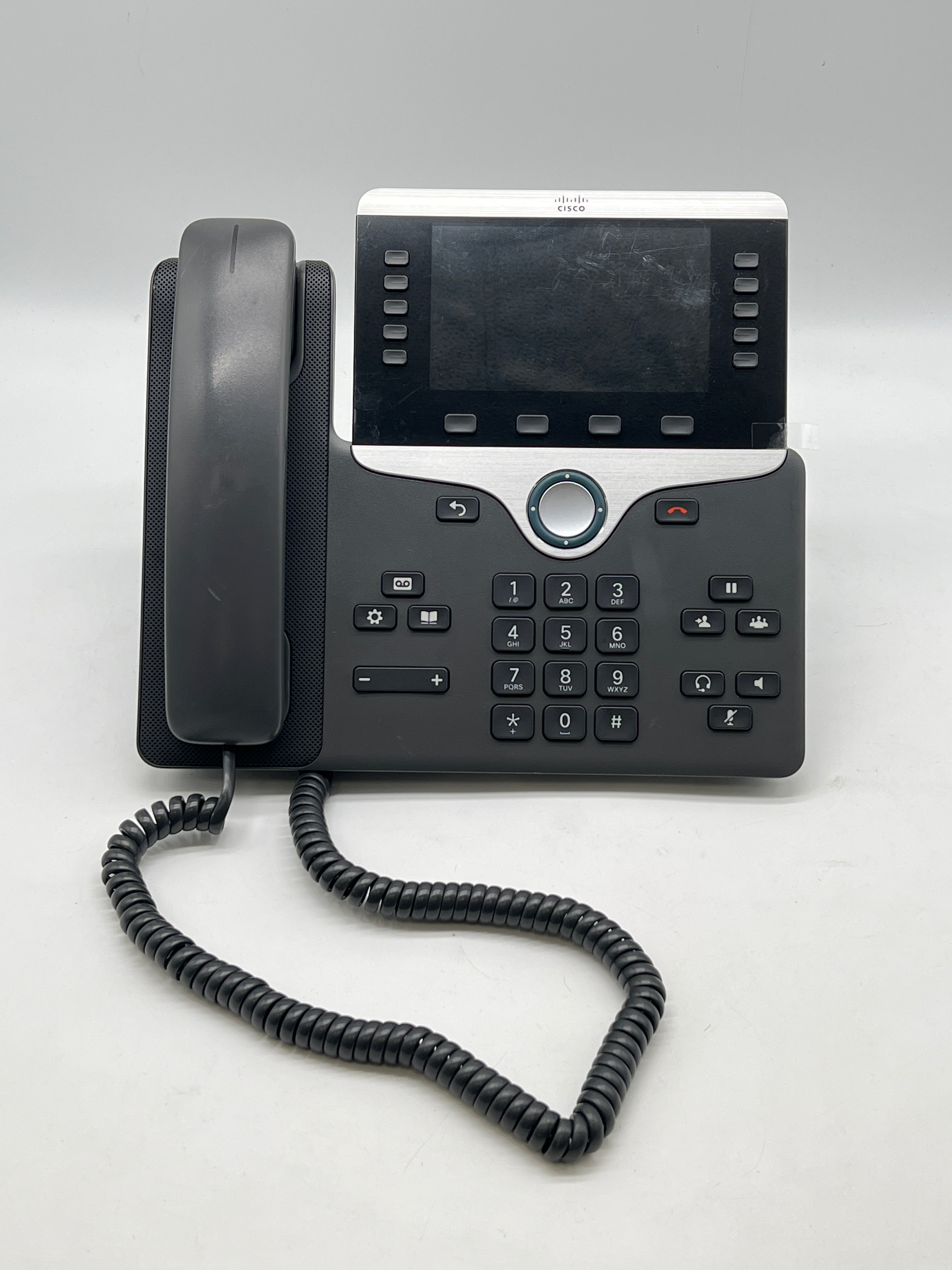 Lot of 24 Cisco CP-8811 Corded IP Phone Business VoIP with Stand - Used (TESTED)