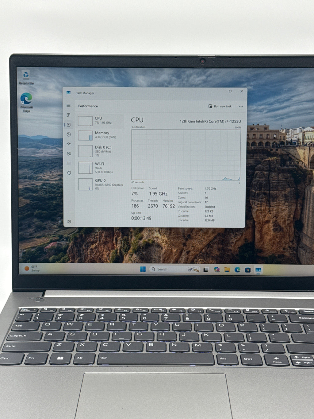 Lenovo ThinkBook 15 G4 IAP i7-1255U 8GB RAM 512GB SSD - For Parts (READ DESC)
