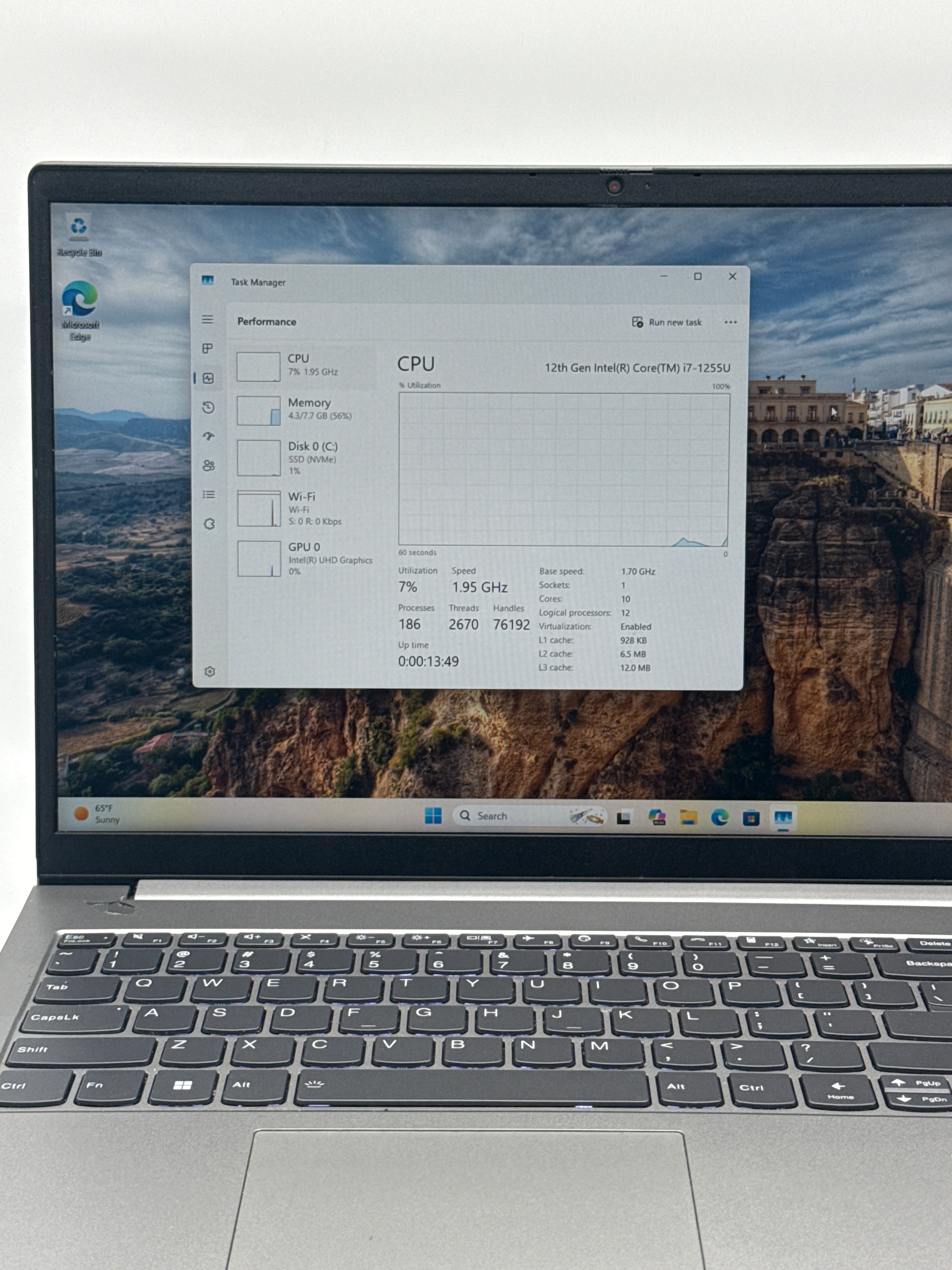 Lenovo ThinkBook 15 G4 IAP i7-1255U 8GB RAM 512GB SSD - For Parts (READ DESC)