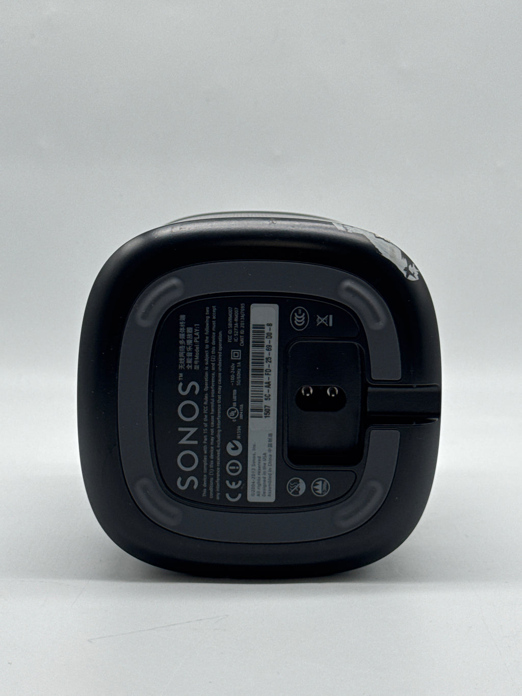 Sonos PLAY:1 Wireless Smart Speaker - Wi-Fi / Ethernet - Black