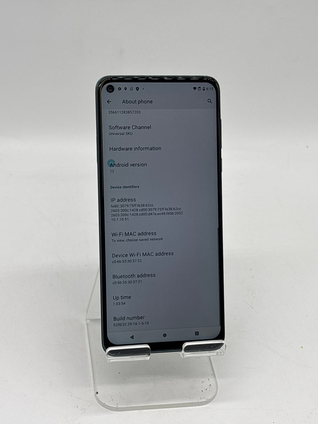 Motorola Moto G Stylus 5G 2021 XT2131-1 128GB 4GB RAM Unlocked - Used
