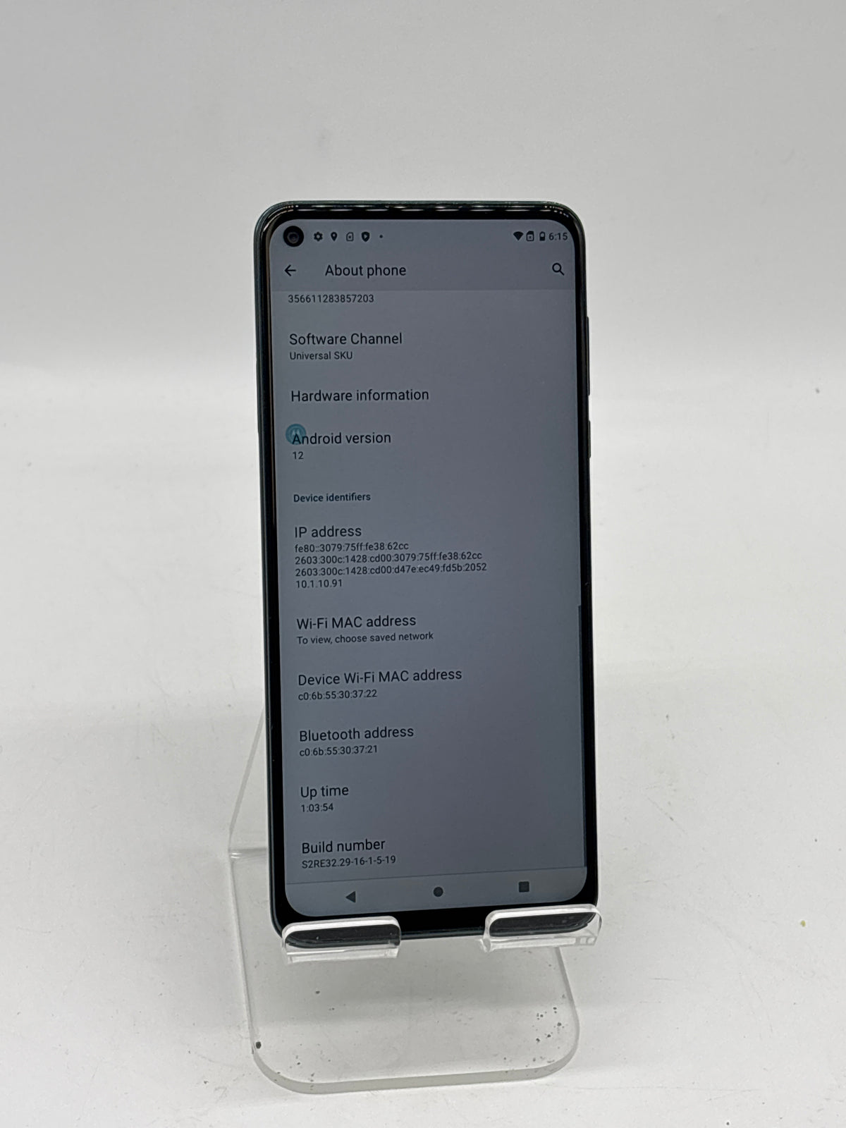 Motorola Moto G Stylus 5G 2021 XT2131-1 128GB 4GB RAM Unlocked - Used