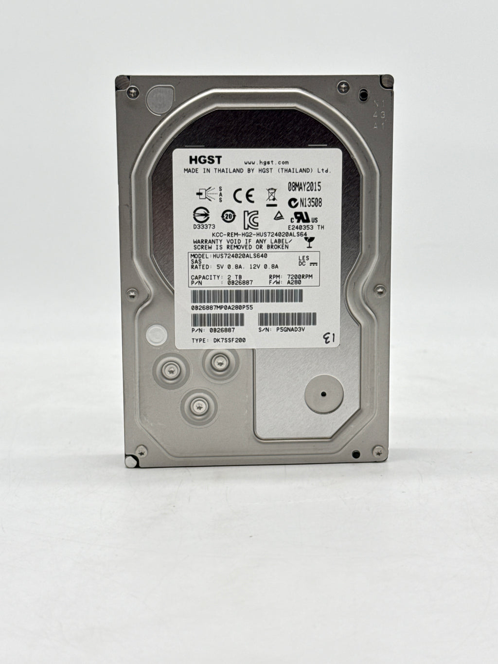 Lot of 31 HGST Ultrastar 7K4000 2TB SAS 6Gb/s 7200RPM 3.5" HDD - Used