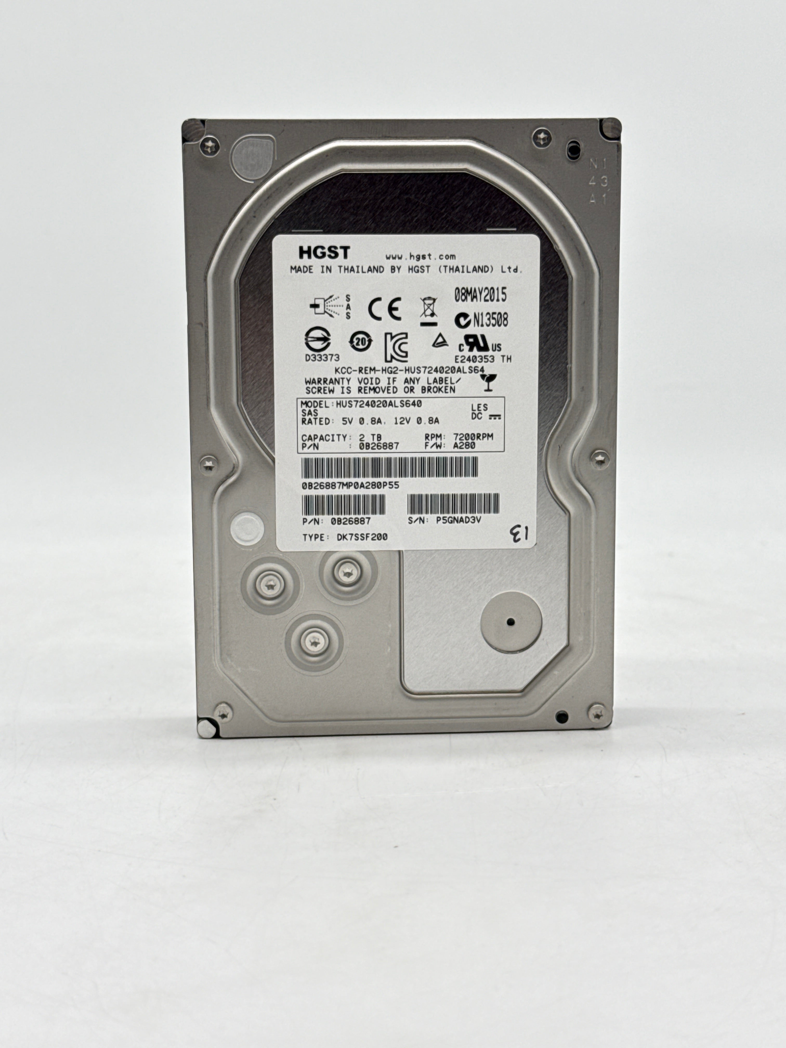 Lot of 31 HGST Ultrastar 7K4000 2TB SAS 6Gb/s 7200RPM 3.5" HDD - Used