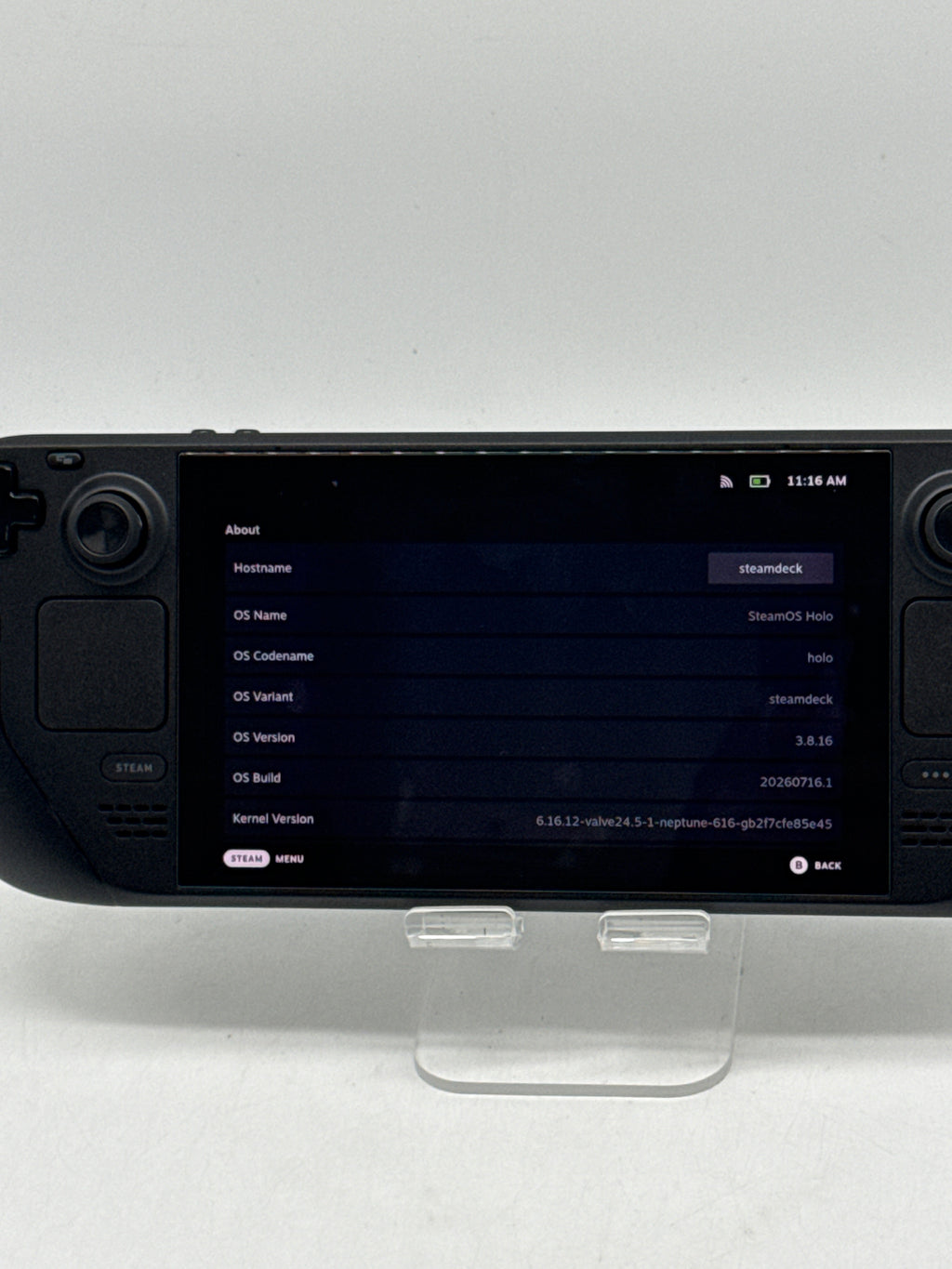 Valve Steam Deck OLED 500GB Black - Used