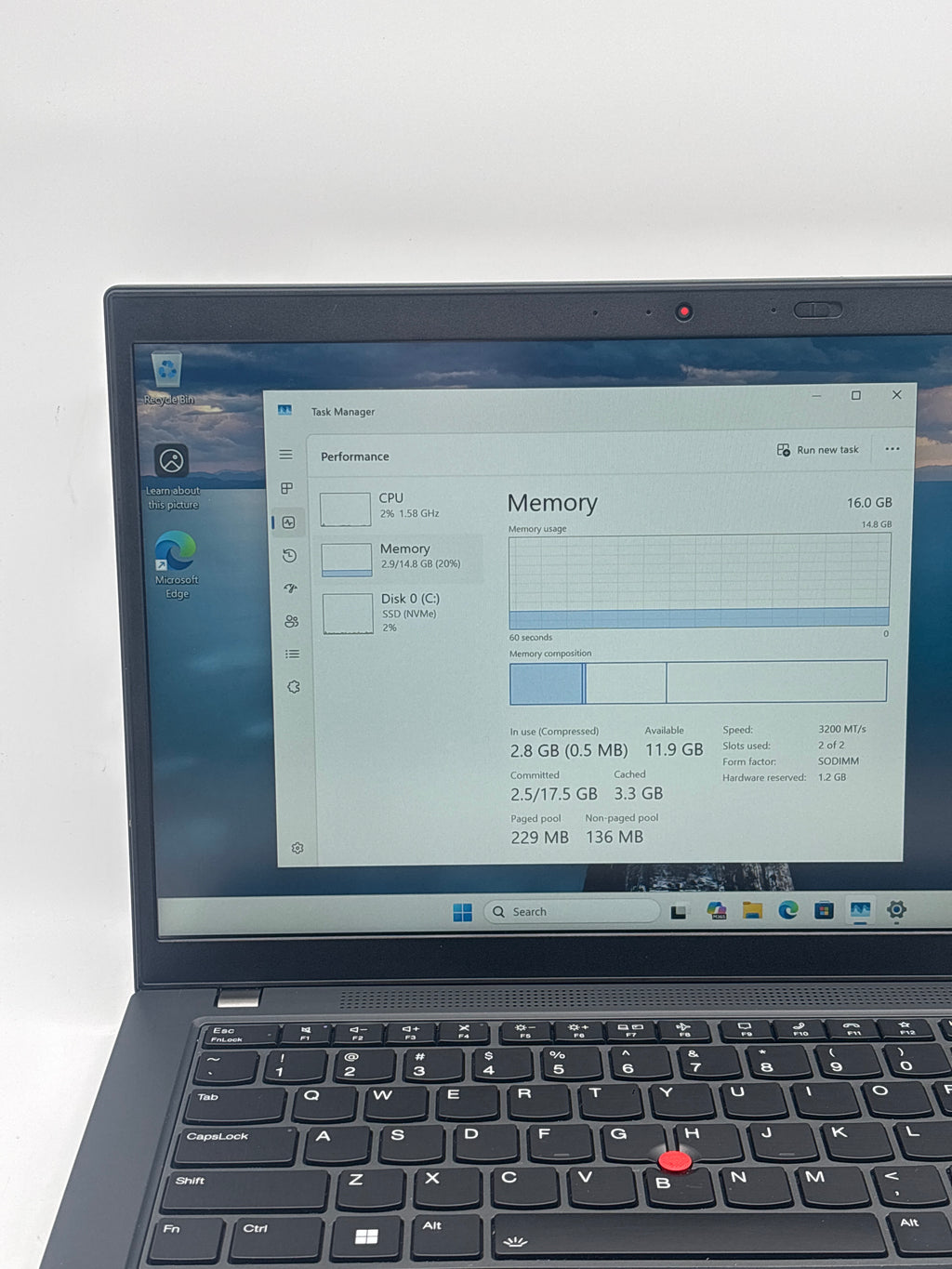 Lenovo ThinkPad L14 Gen 4 Ryzen 5 Pro 7530U 16GB RAM 256GB SSD - For Parts (Read DESC)