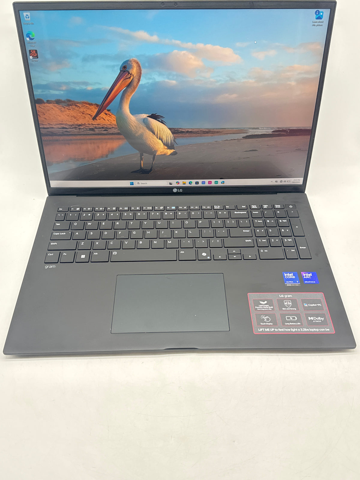 LG Gram 17Z90TL 17" Core Ultra 7 258V 32GB RAM 1TB SSD - Used
