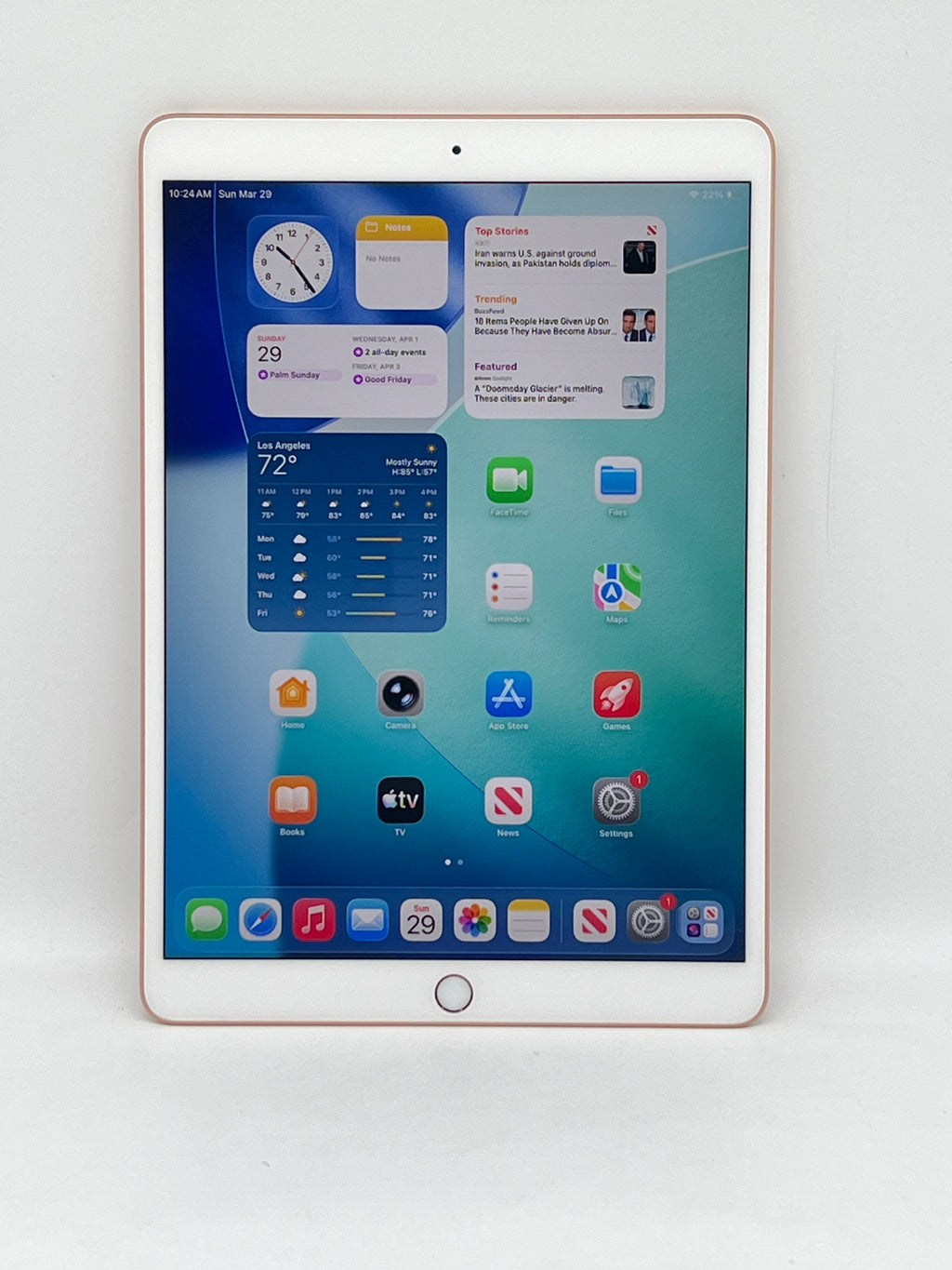 Apple iPad Air 3rd Gen A2152 64GB Wi-Fi  Rose Gold - Used
