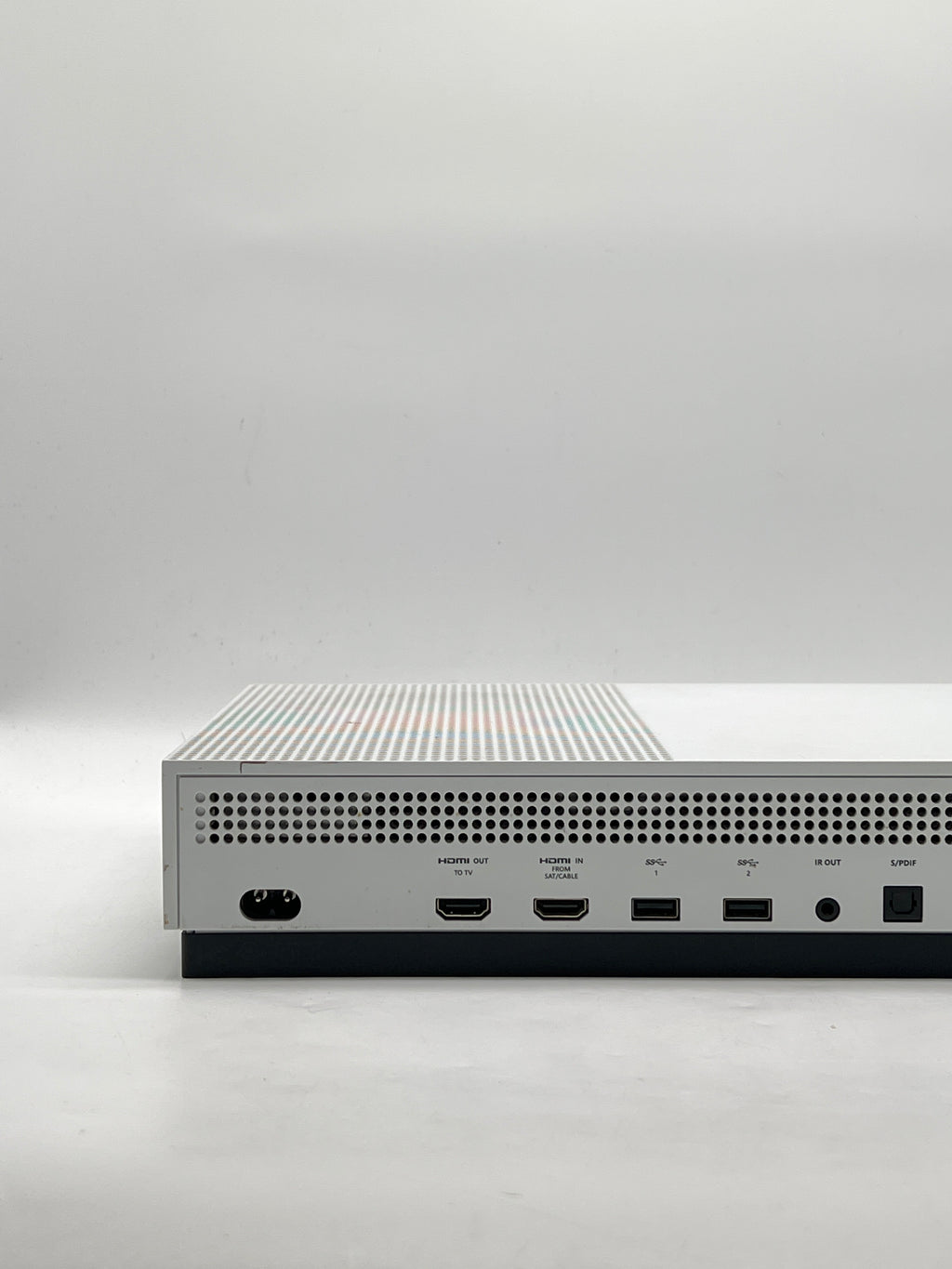 Microsoft Xbox One S 1681 1TB White Console w/ 2 Controllers 2 Games - Used