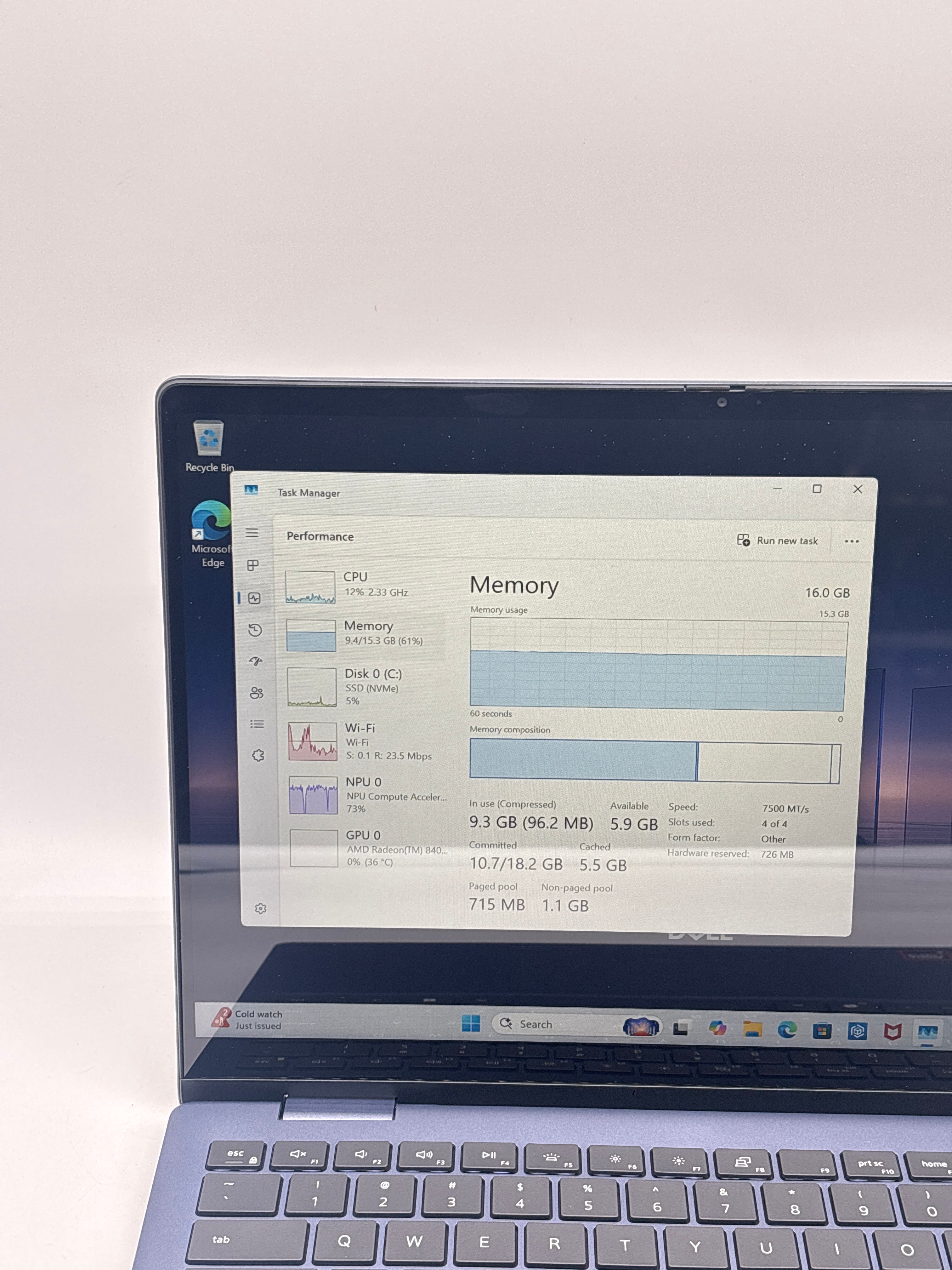 Dell 14 Plus 2 in 1 Laptop Ryzen AI 5 340 16GB RAM 512GB SSD - New Open Box