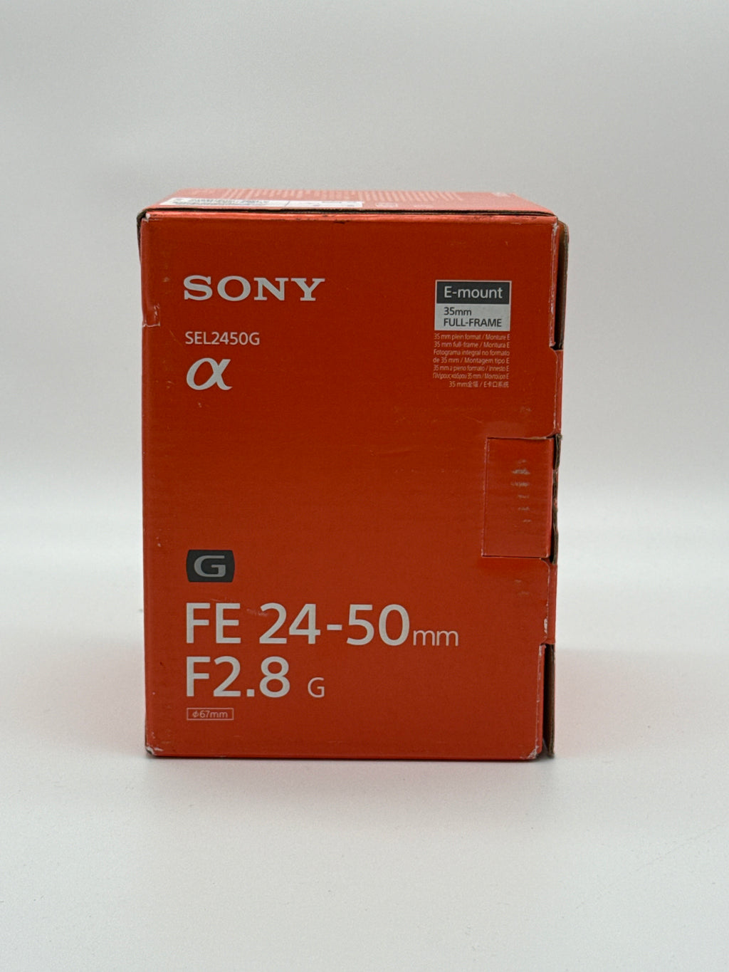Sony FE 24-50mm f/2.8 G SEL2450G Standard Zoom Sony E Mount - New