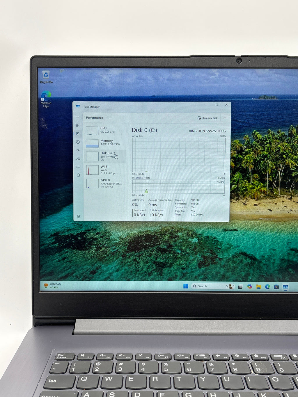 Lenovo IdeaPad 3 17ABA7 AMD Ryzen 5 5625U 16GB RAM 1TB SSD - Used