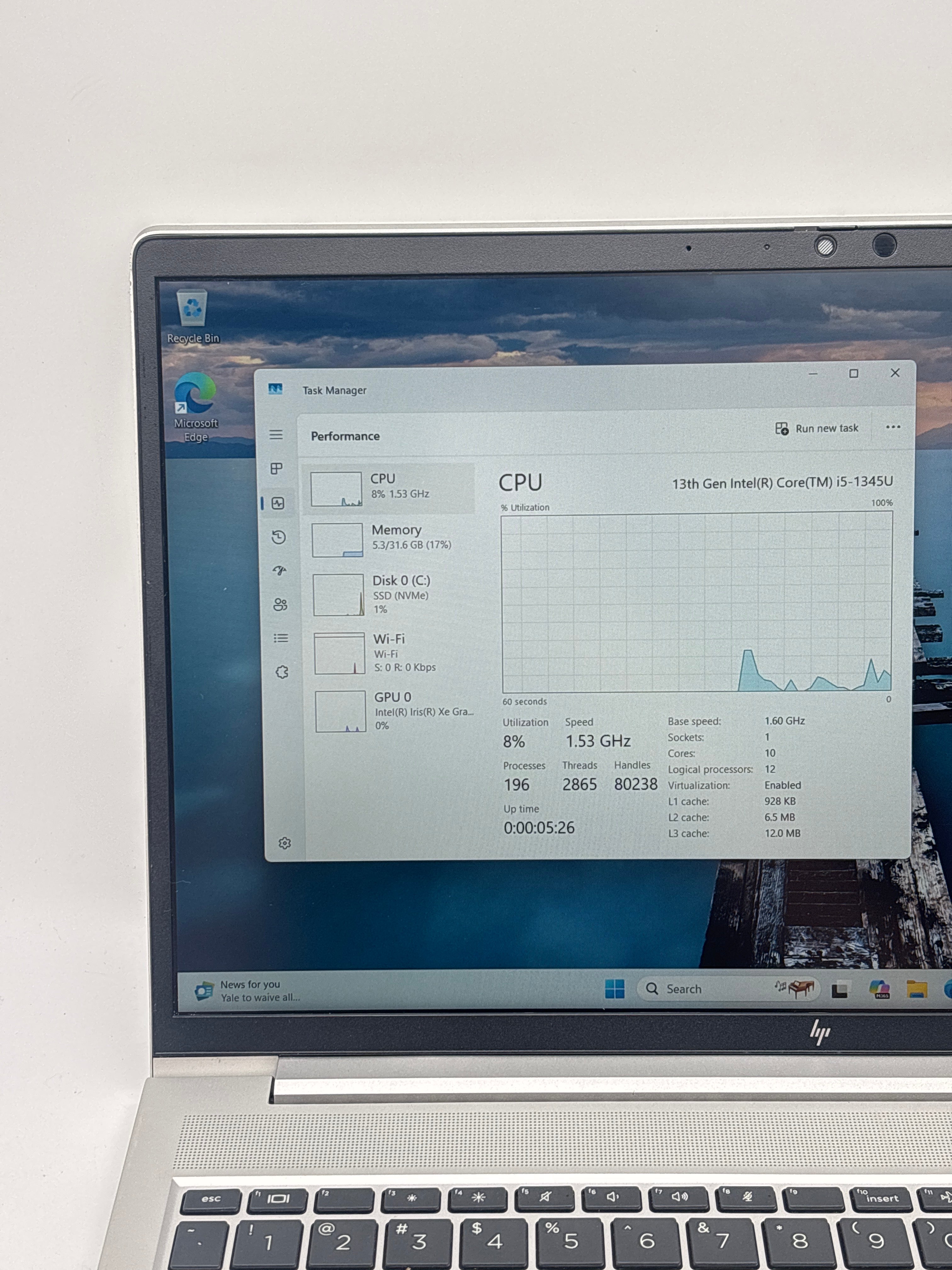HP EliteBook 650 G10 i5-1345U 32GB RAM 512GB SSD - BIOS Lock/Remotely Managed