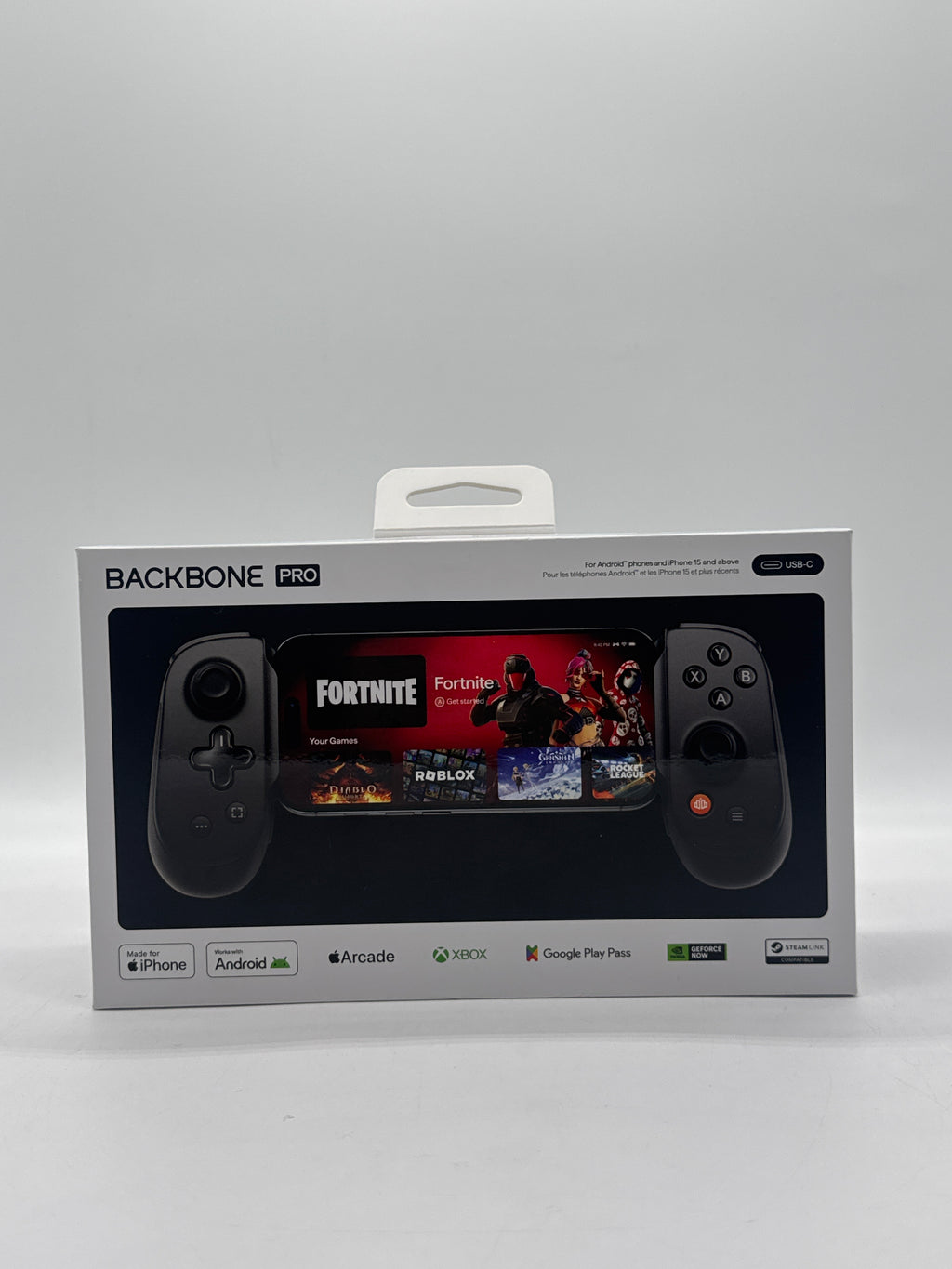 Backbone Pro Mobile Game Controller Black - Used With Box