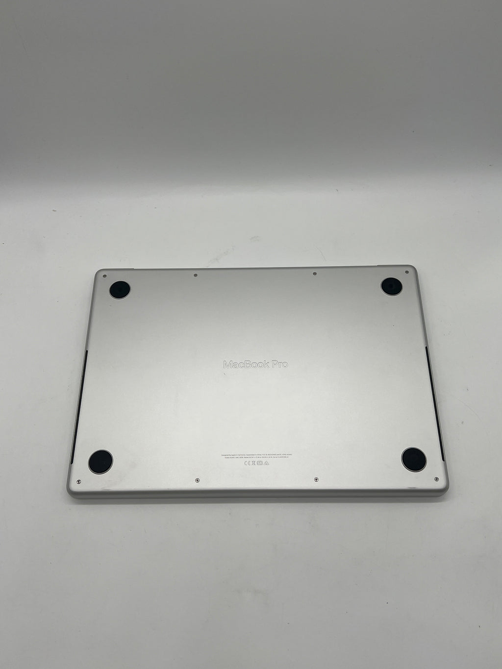 Apple MacBook Pro 14" A2442 2021 M1 Chip Silver For Parts Untested No Specs