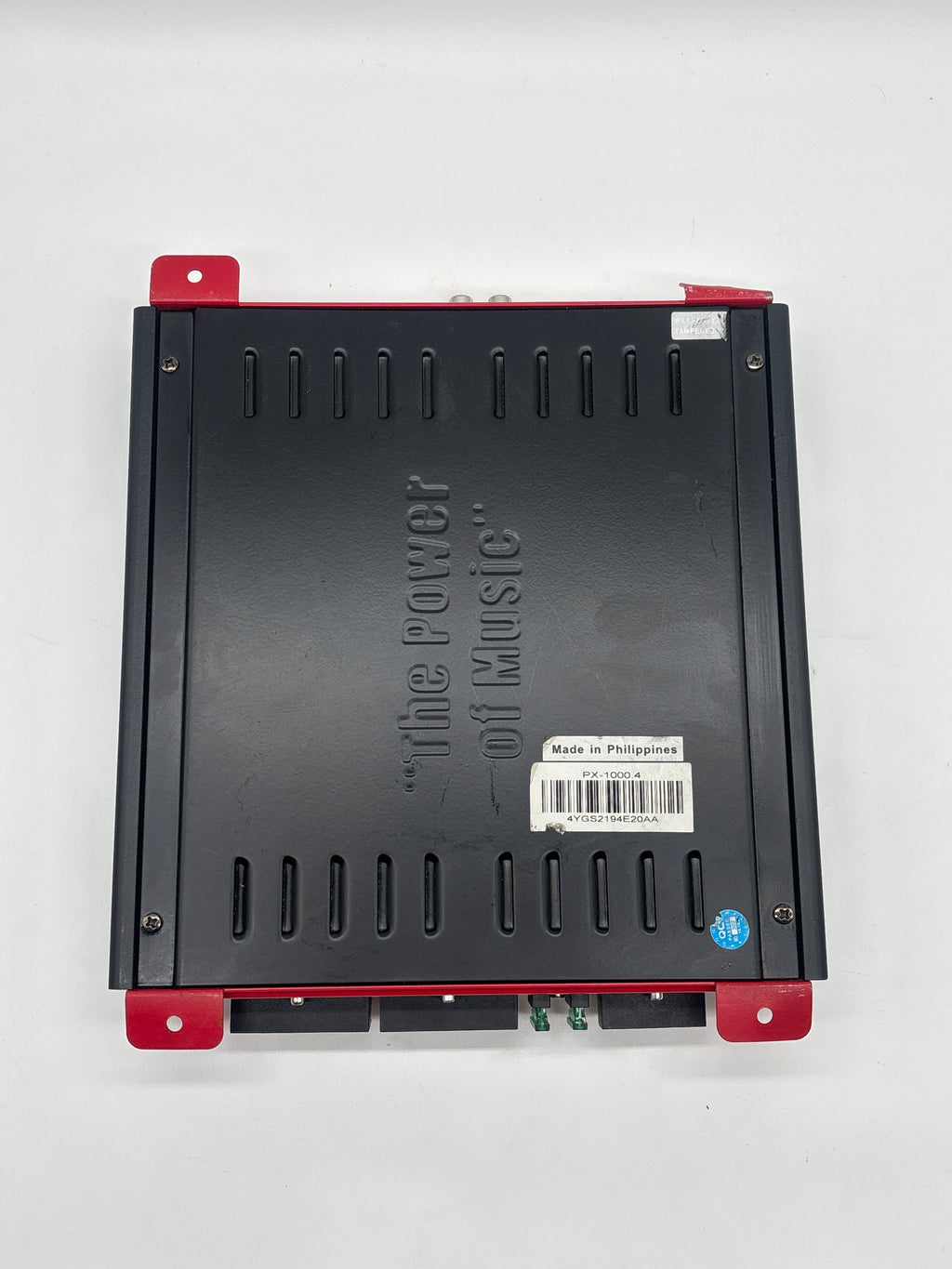 TX01-27470 Crunch PX-1025.4 Car Audio Amplifier 1000W RMS 4 Channels Black Condition B