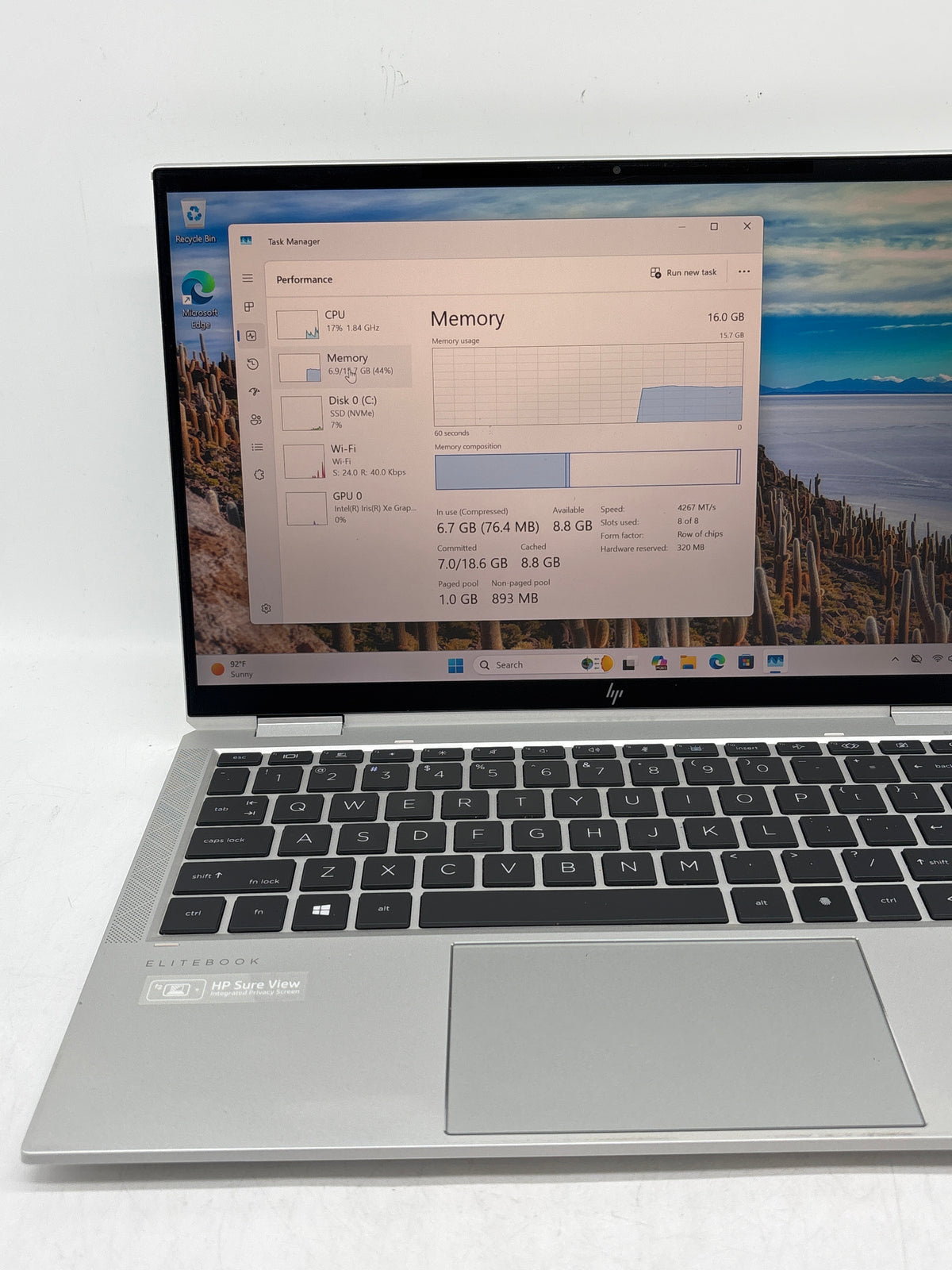 HP EliteBook x360 1040 G8 14" Core i7-1185G7 16GB RAM 512GB SSD - Used