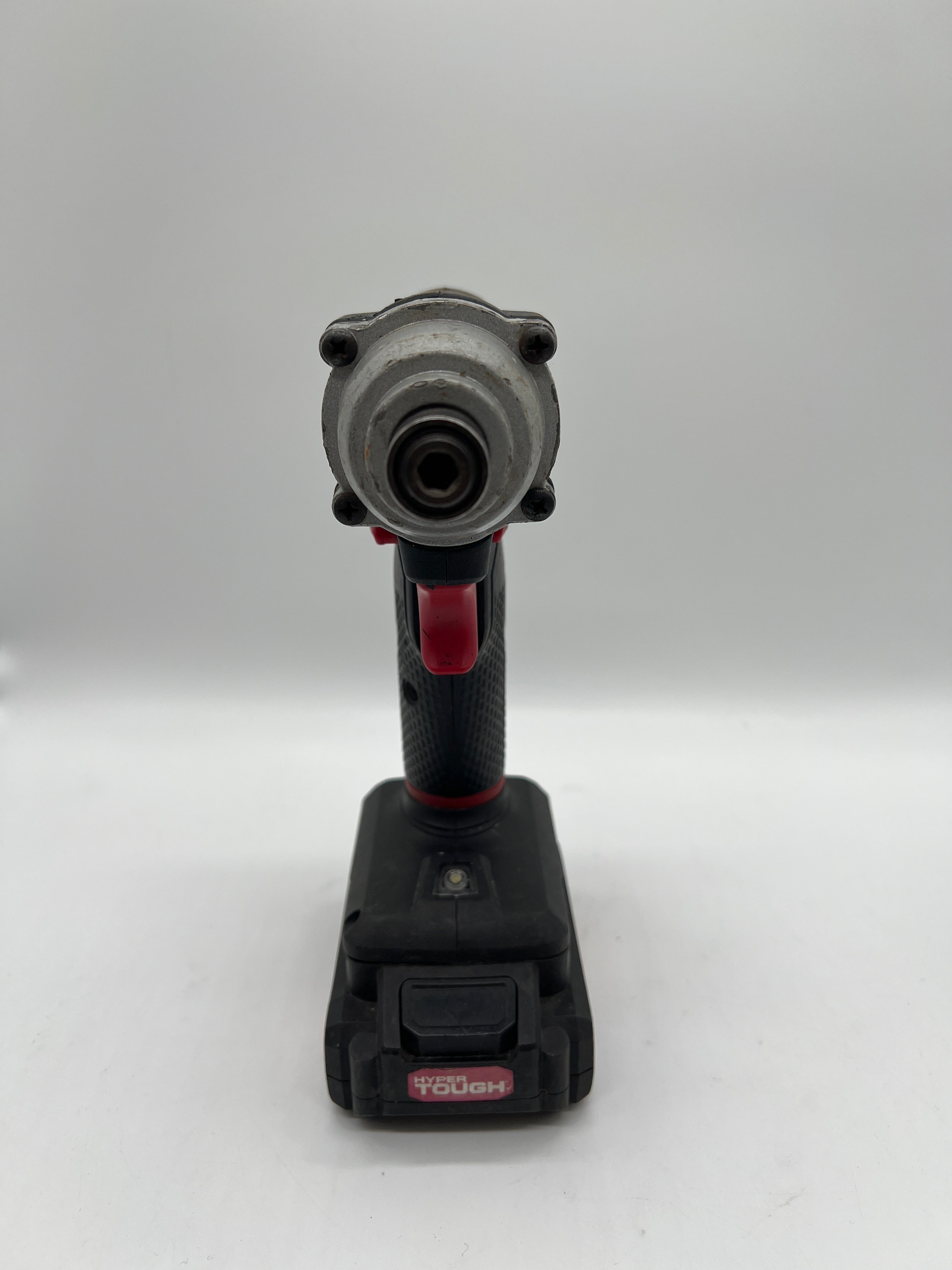 Hyper Tough Cordless Impact Driver 20V 1.5Ah Battery Red Used