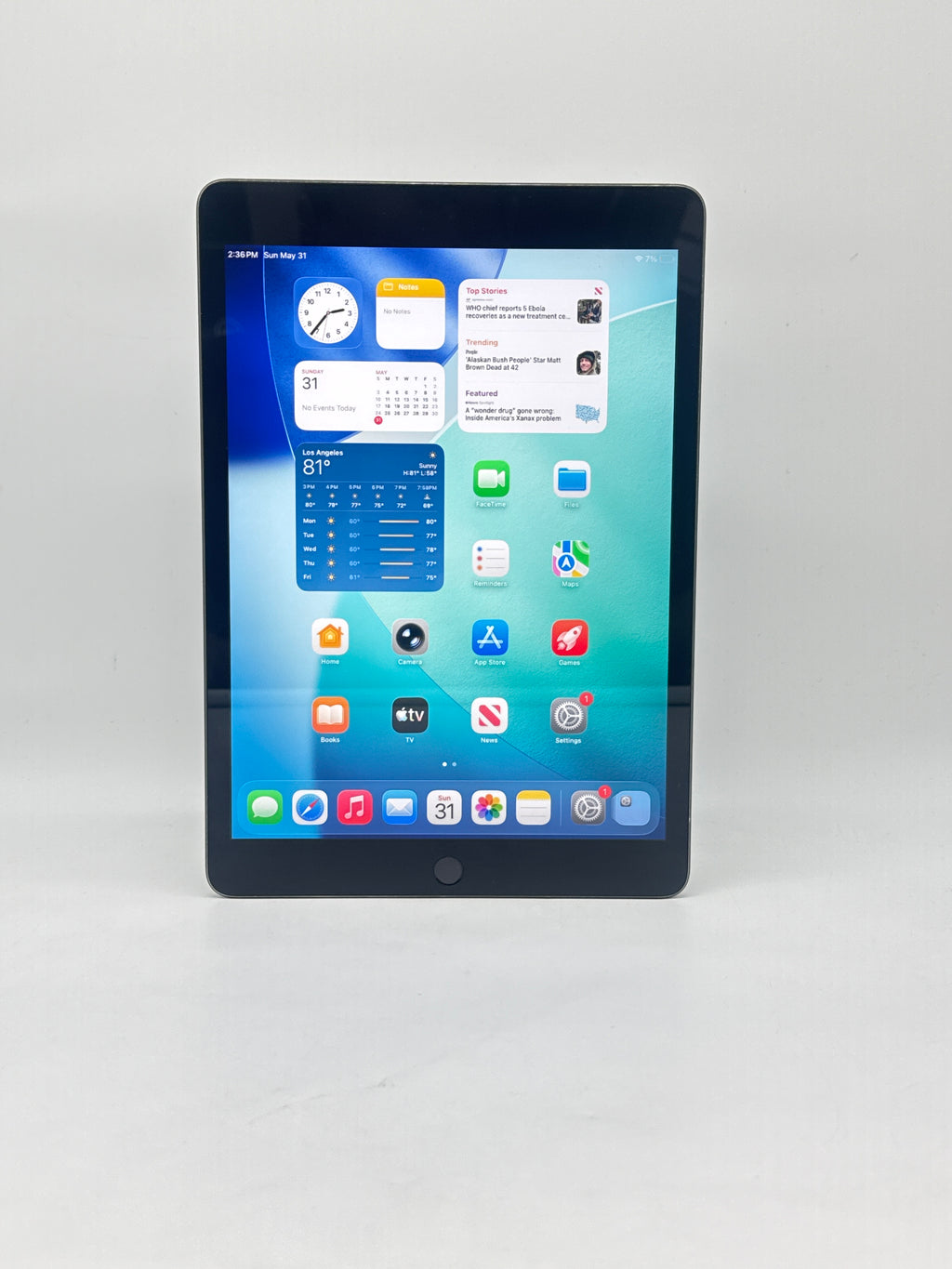 Apple iPad 9th Gen A2602 64GB Wi‑Fi Space Gray - Used
