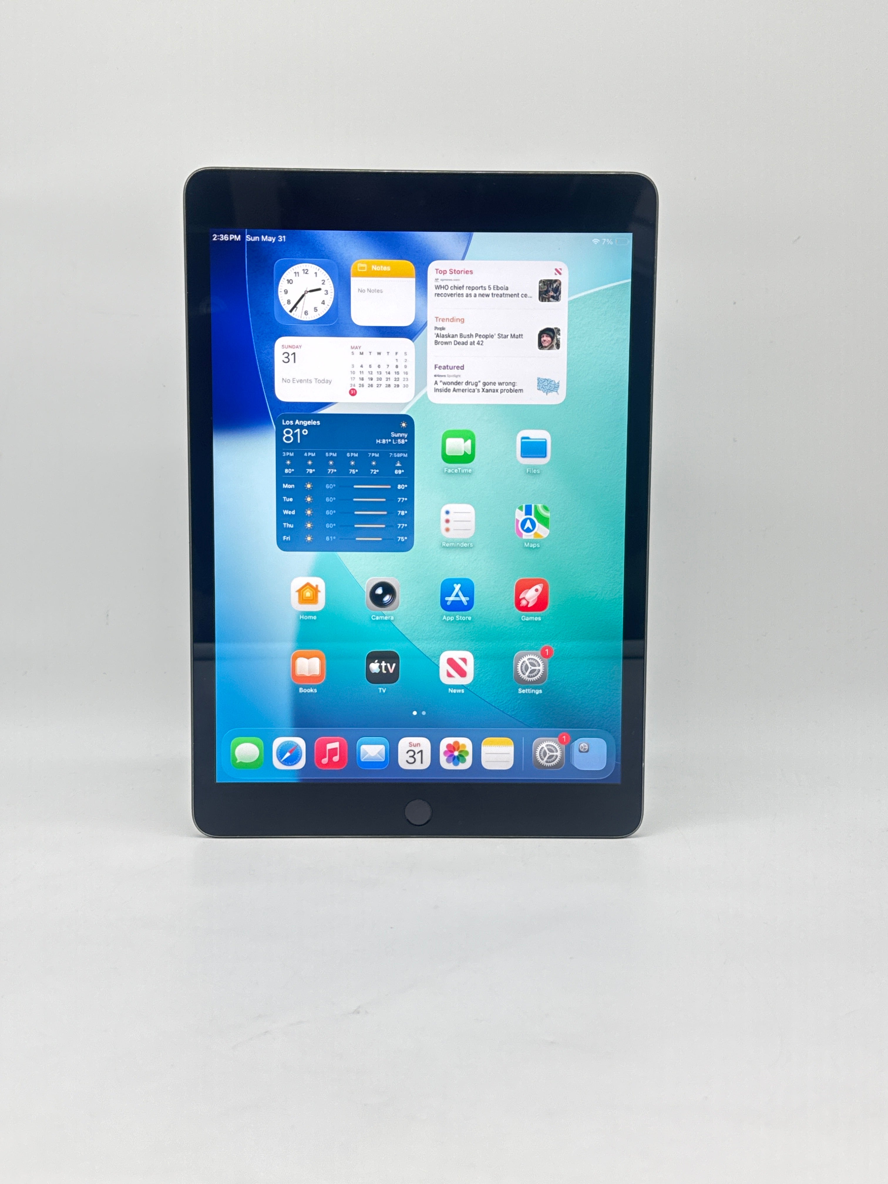 Apple iPad 9th Gen A2602 64GB Wi‑Fi Space Gray - Used