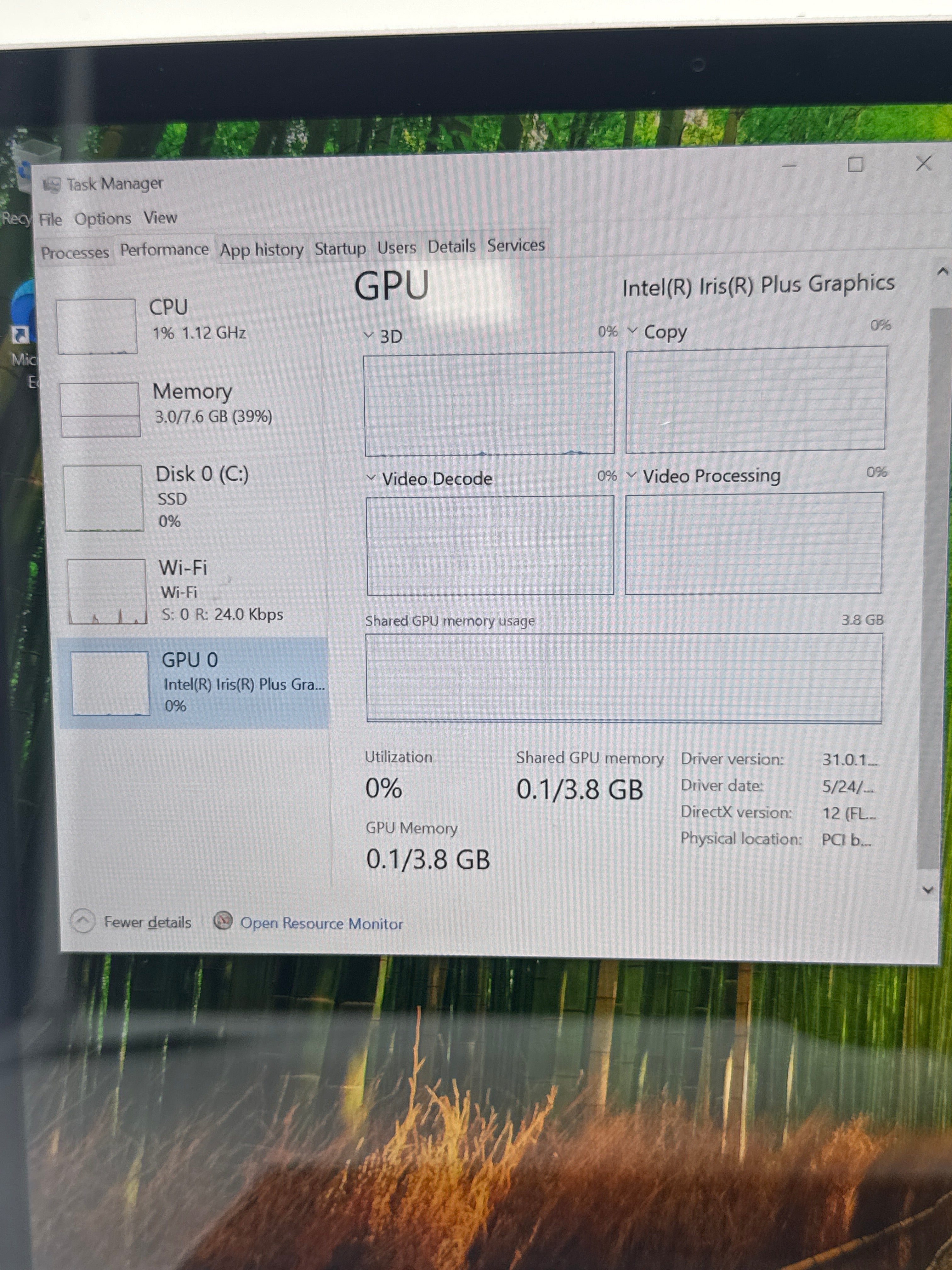 Microsoft Surface 1867 Touch i5-1035G7 8GB RAM 128GB SSD - Used