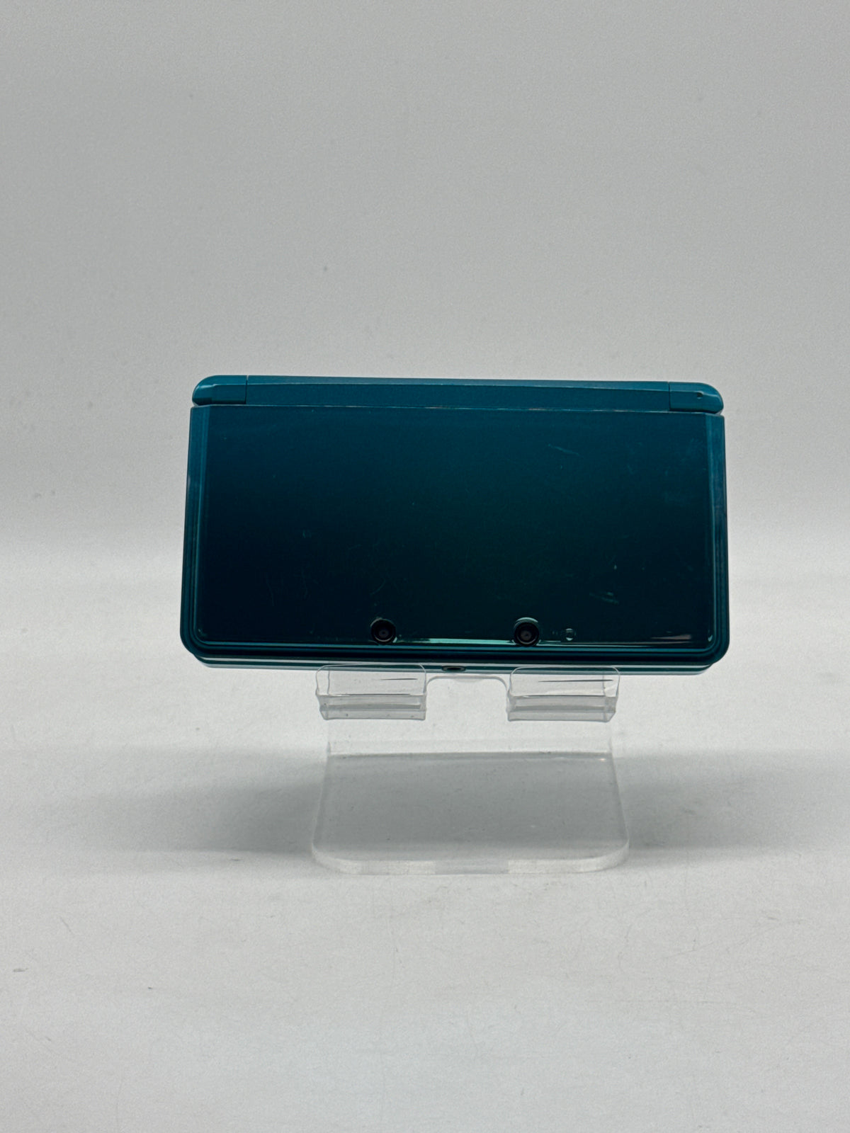 Nintendo 3DS CTR-001 Aqua Blue w/ Pokemon HeartGold Game - Used