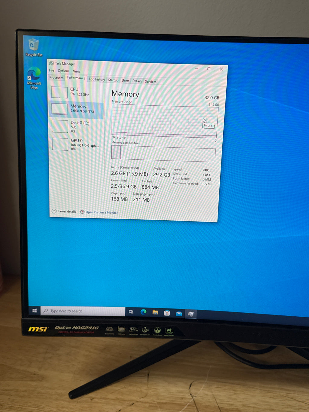 HP EliteDesk 800 G3 SFF i7-7700 32GB RAM 1TB SSD