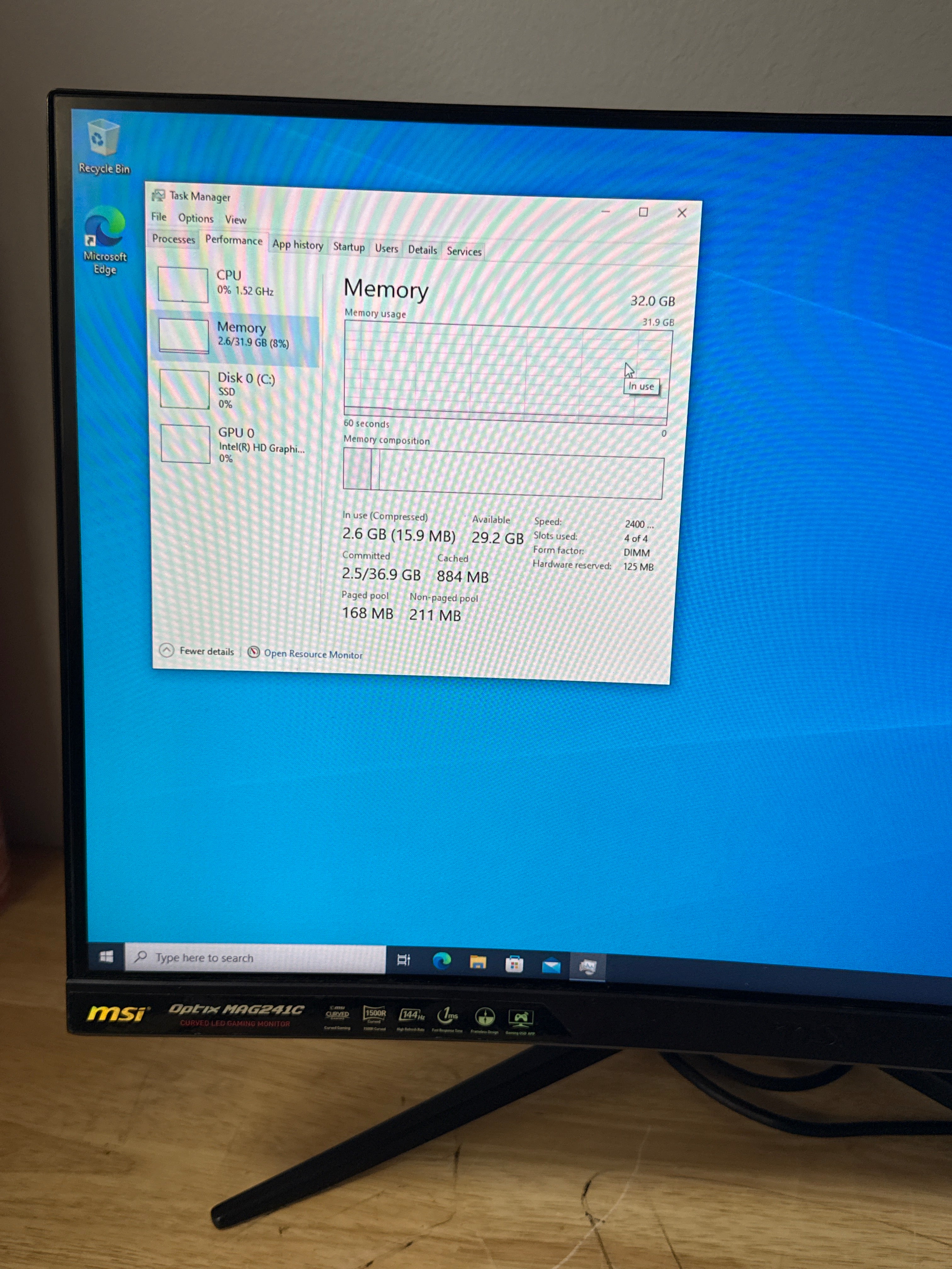 HP EliteDesk 800 G3 SFF i7-7700 32GB RAM 1TB SSD