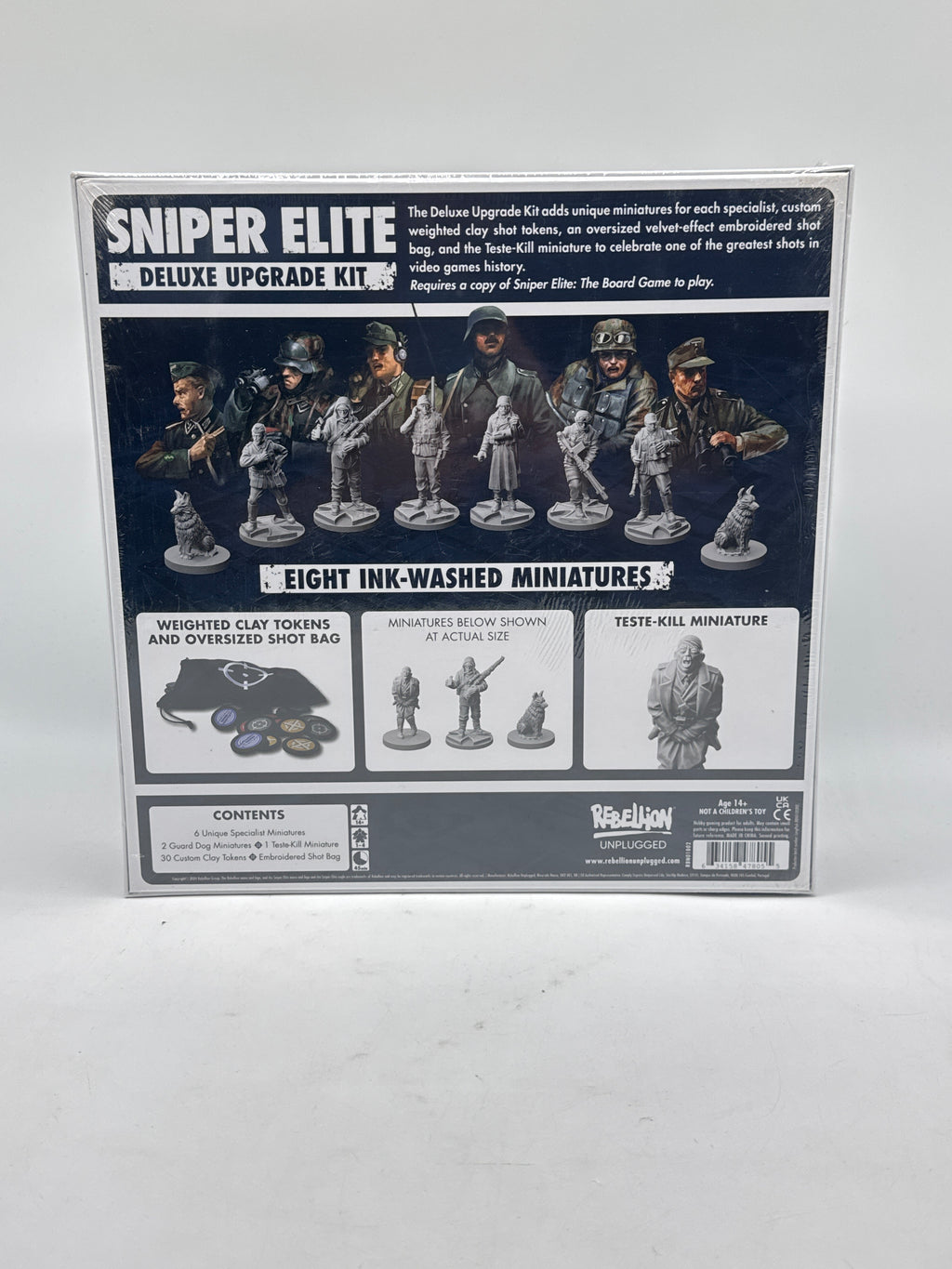 Sniper Elite The Board Game by Rebellion Unplugged Bundle - New In Box