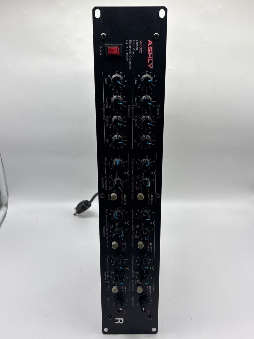 Ashly Audio XR-4000A Stereo 4-Way Mono 7-Way Active Crossover Rackmount - Used