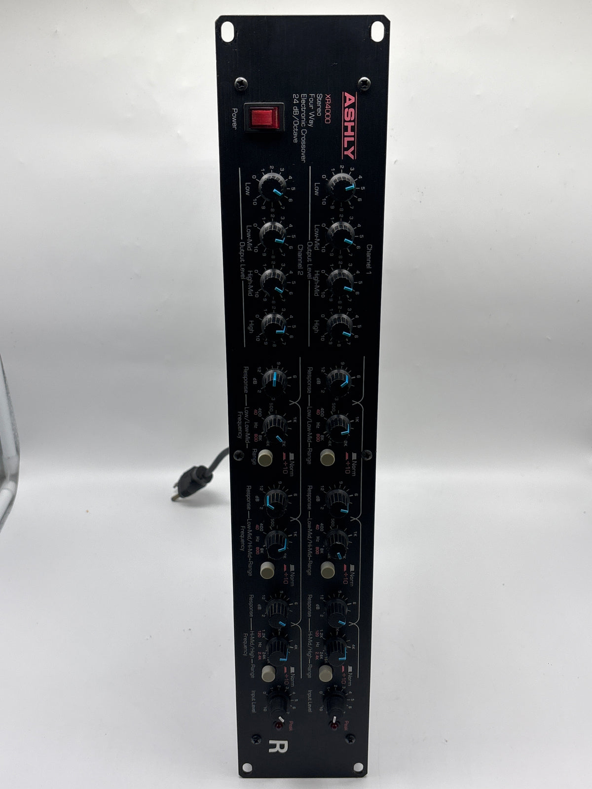 Ashly Audio XR-4000A Stereo 4-Way Mono 7-Way Active Crossover Rackmount - Used