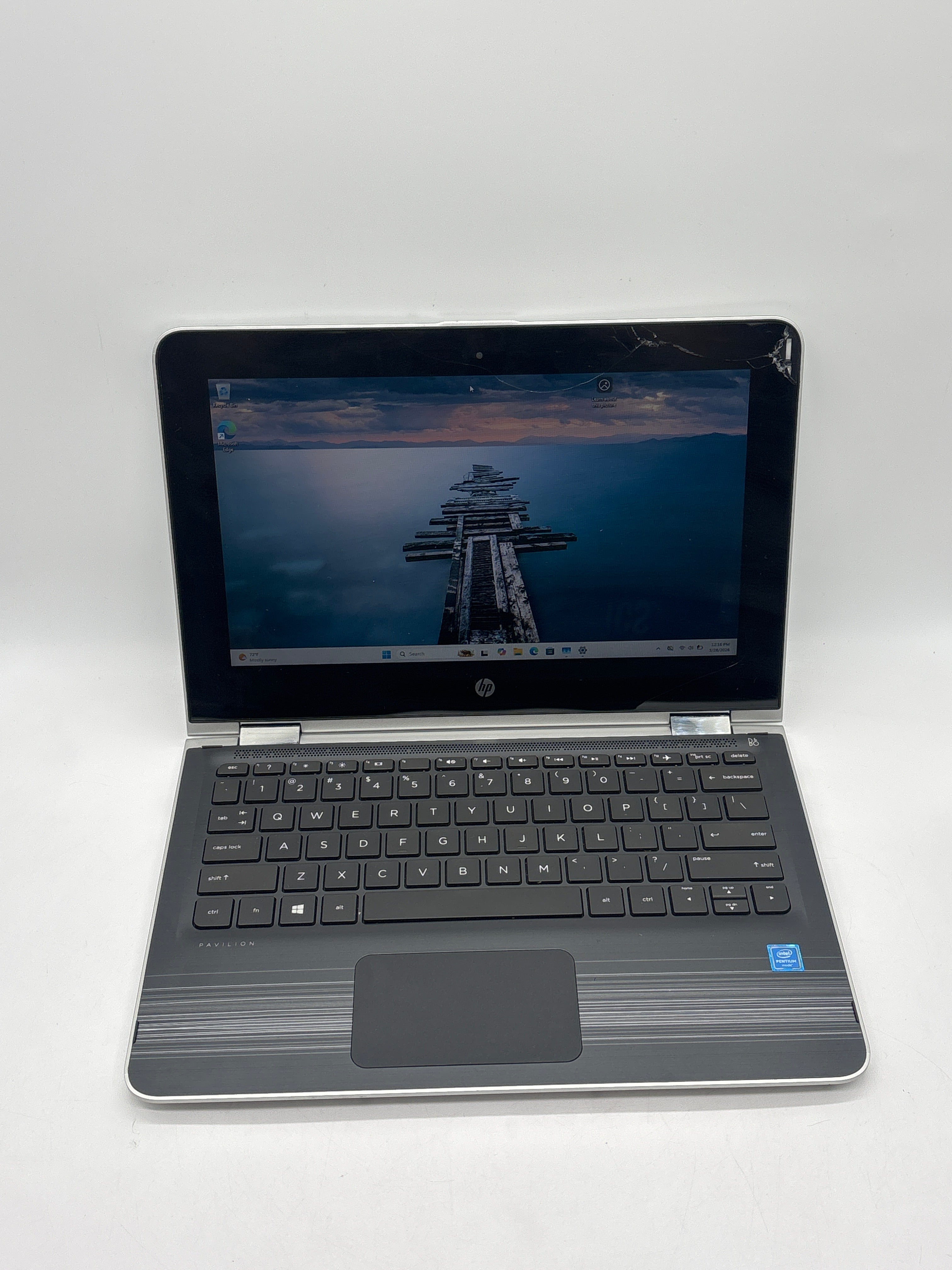 HP Pavillion x360 m1-u0001dx Pentium n3710 4GB RAM 1TB HDD - For Parts (Read DESC)