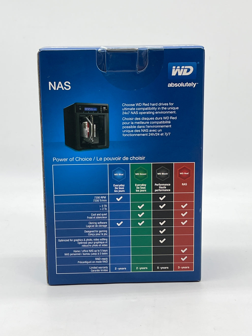 Western Digital Red 4TB Hard Drive WDBMMA0040HNC-NRSN - New In Box