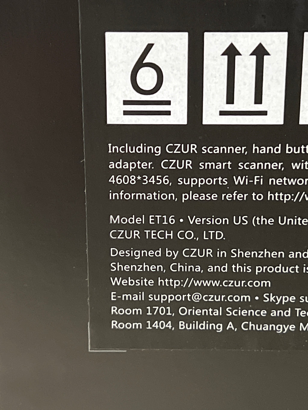 CZUR ET16 A3 Book And Document Scanner Smart OCR - New In Box