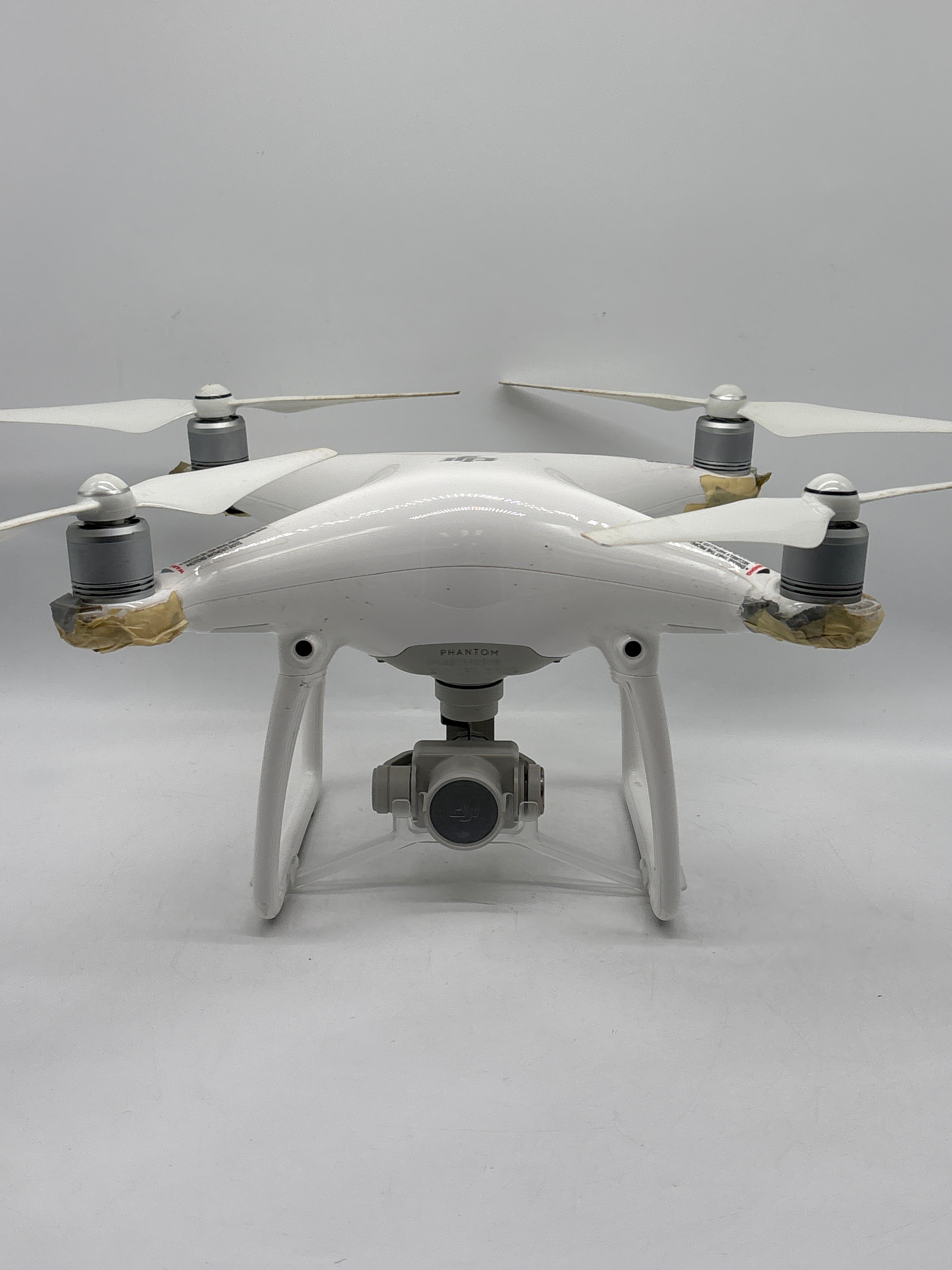 DJI Phantom 4 Drone WM330A Controller 2 Batteries and Case - For Parts (Read DESC)
