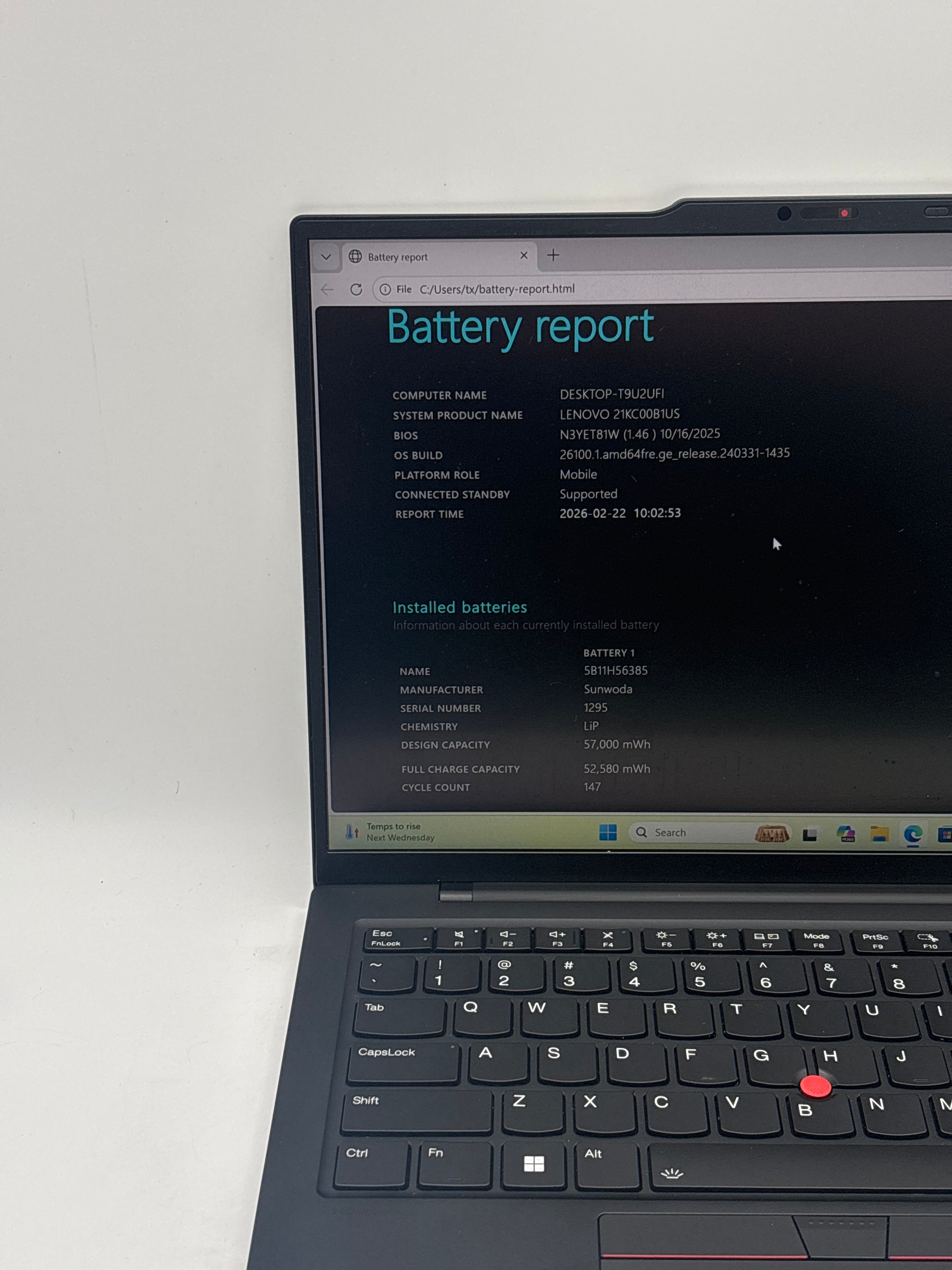 Lenovo ThinkPad X1 Carbon Gen 12 Ultra 7 165U 32GB RAM 512GB SSD - Warranty