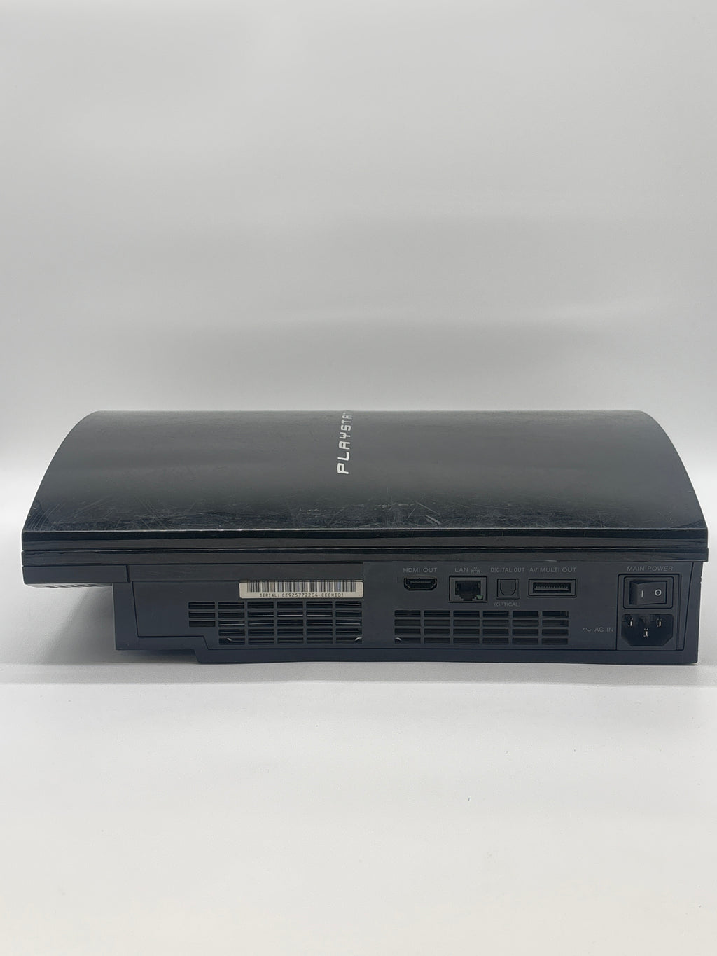Sony PlayStation 3 Backward Compatible 60GB Console Black Used For Parts